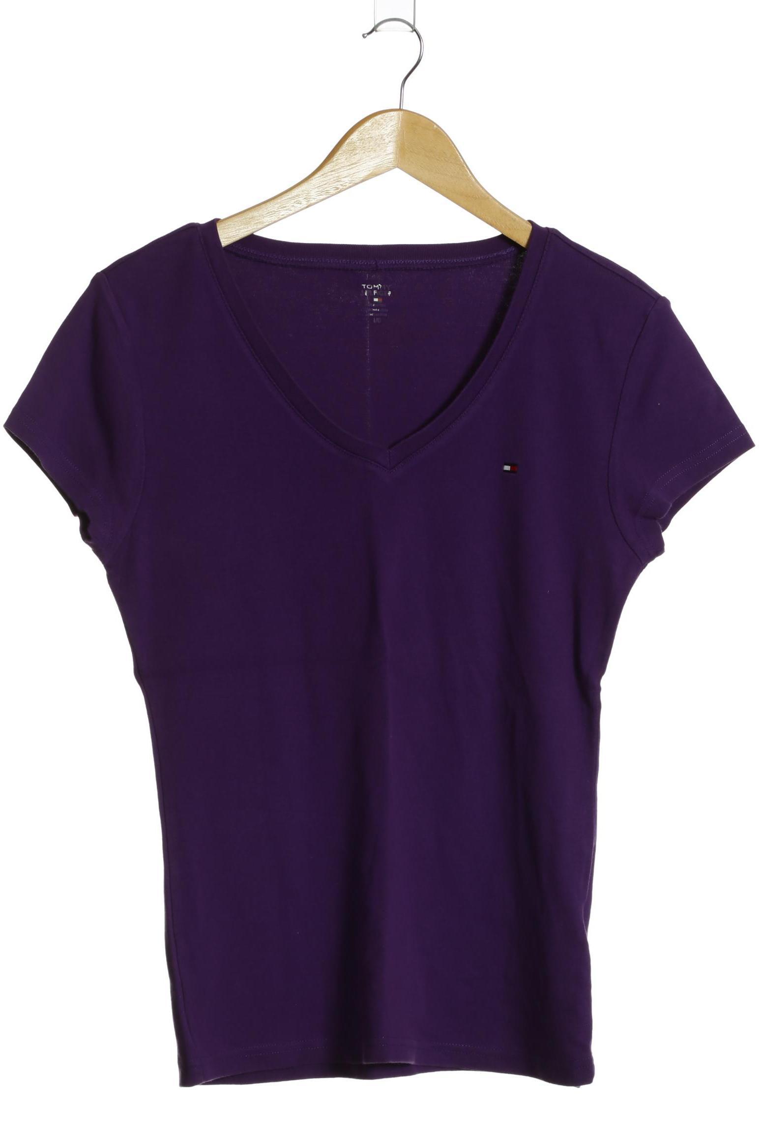 

Tommy Hilfiger Damen T-Shirt, lila, Gr.