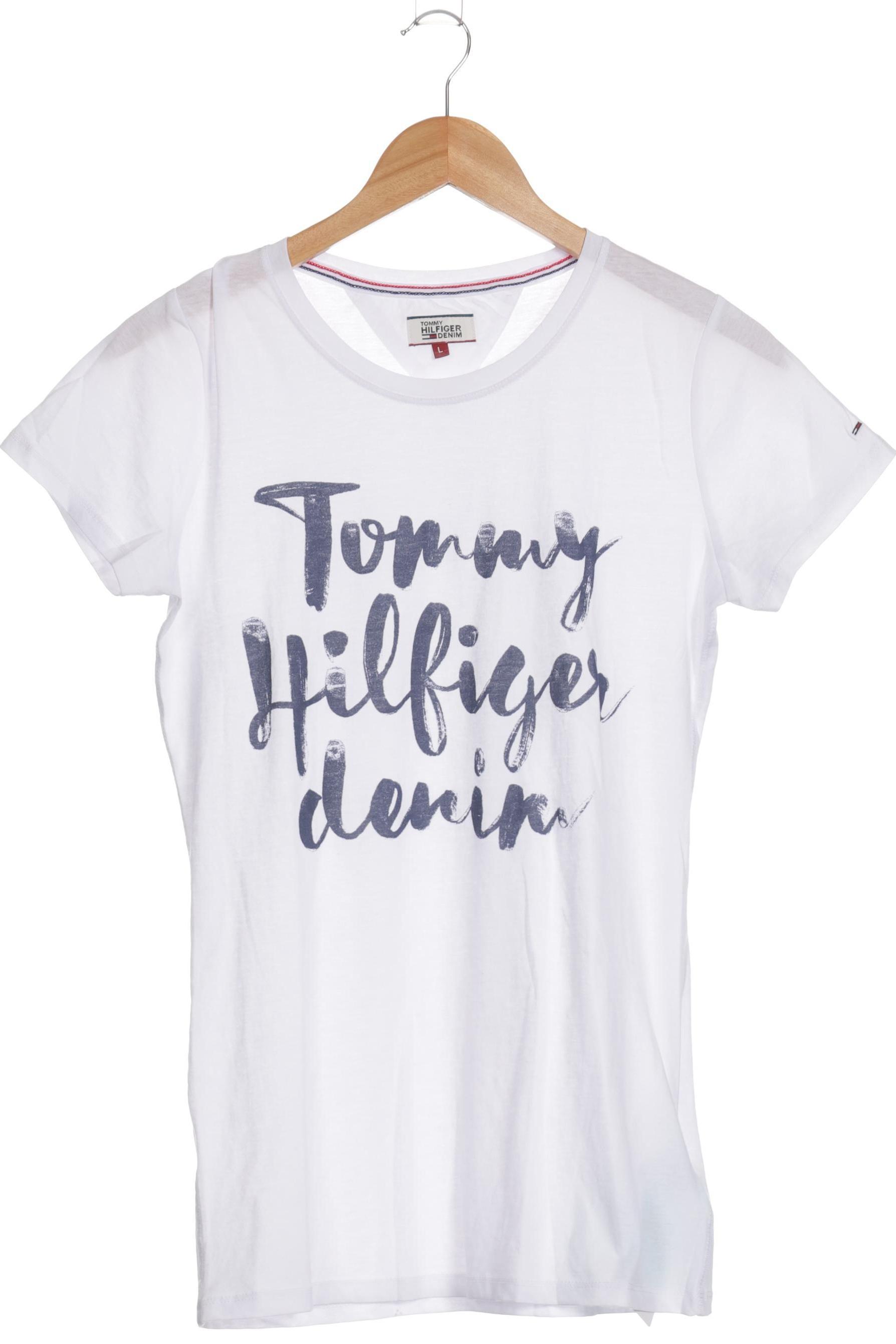 

Hilfiger Denim Damen T-Shirt, weiß, Gr.