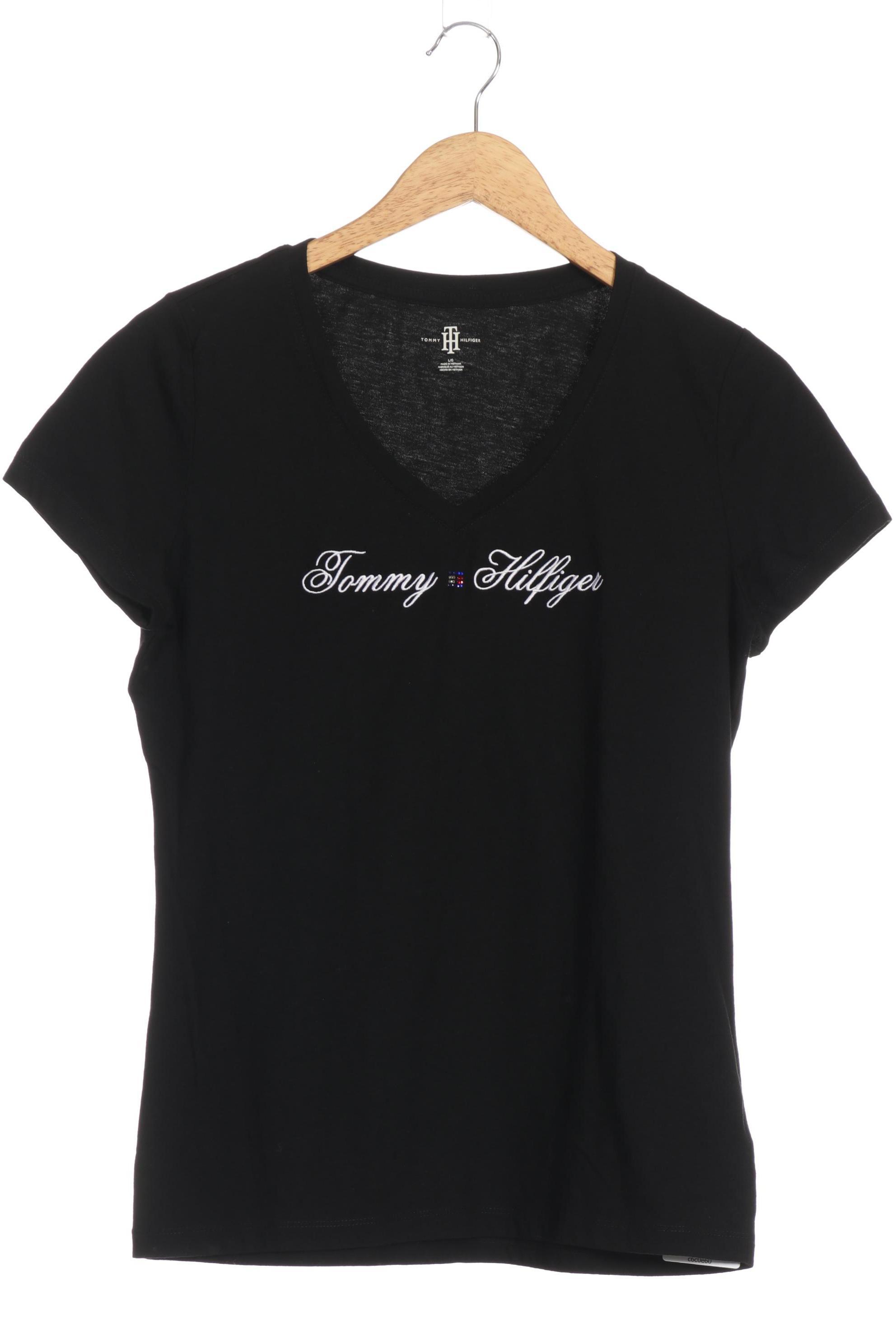 

Tommy Hilfiger Damen T-Shirt, schwarz, Gr.