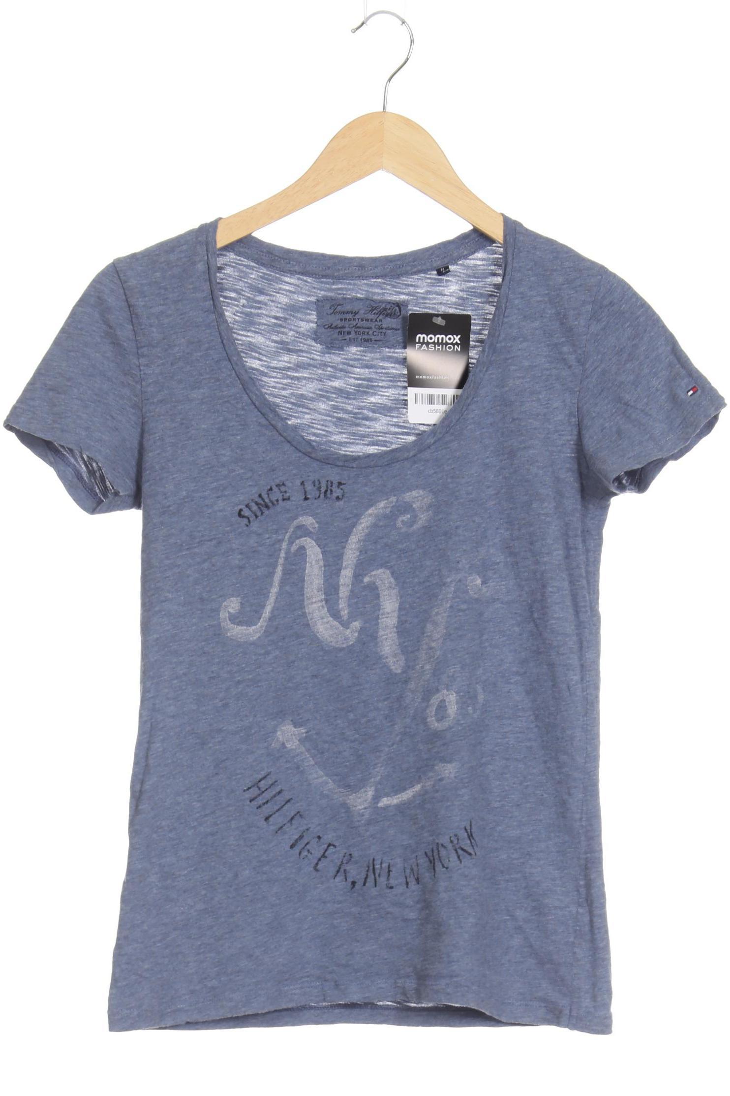 

Tommy Hilfiger Damen T-Shirt, blau, Gr.