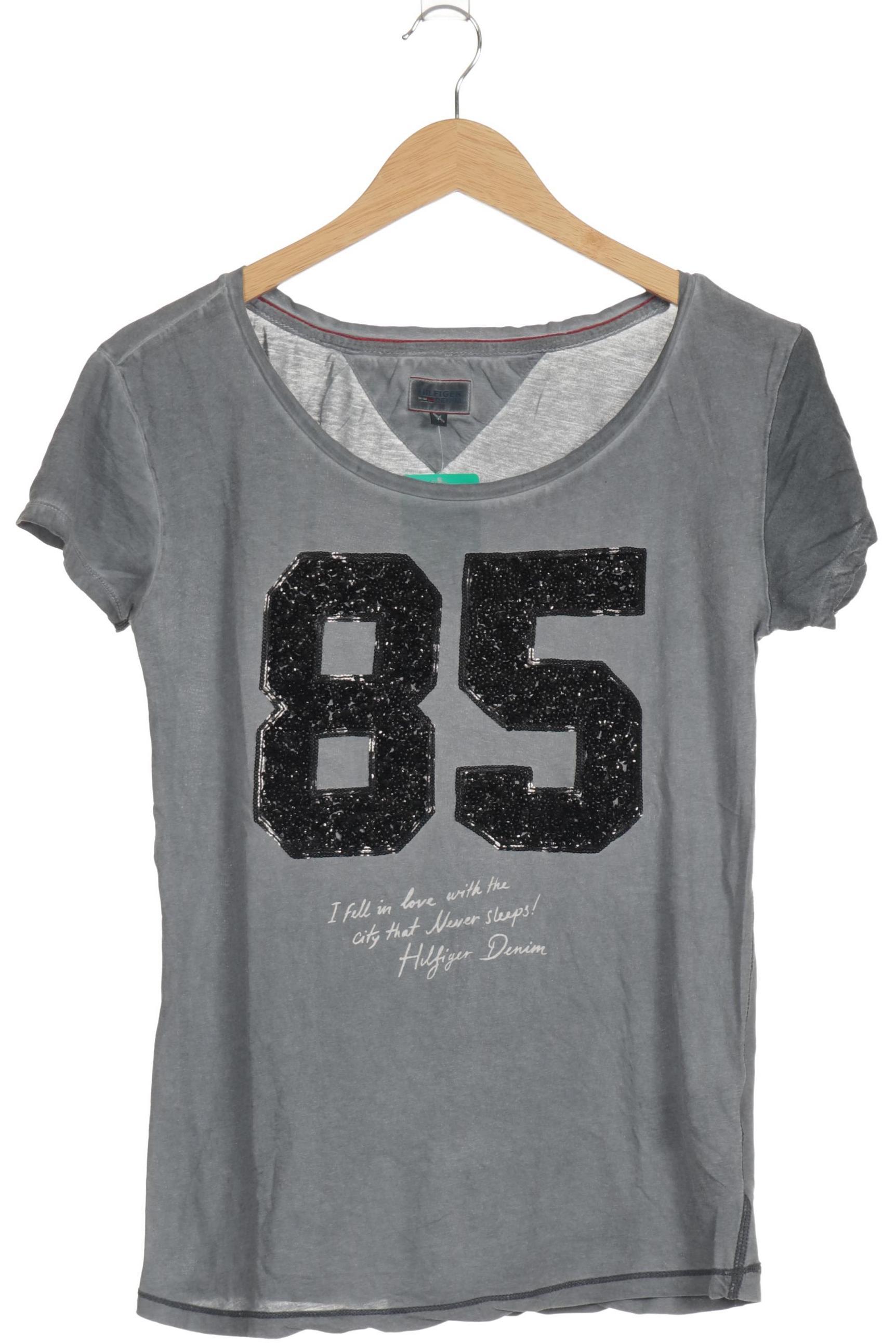 

Hilfiger Denim Damen T-Shirt, grau, Gr.