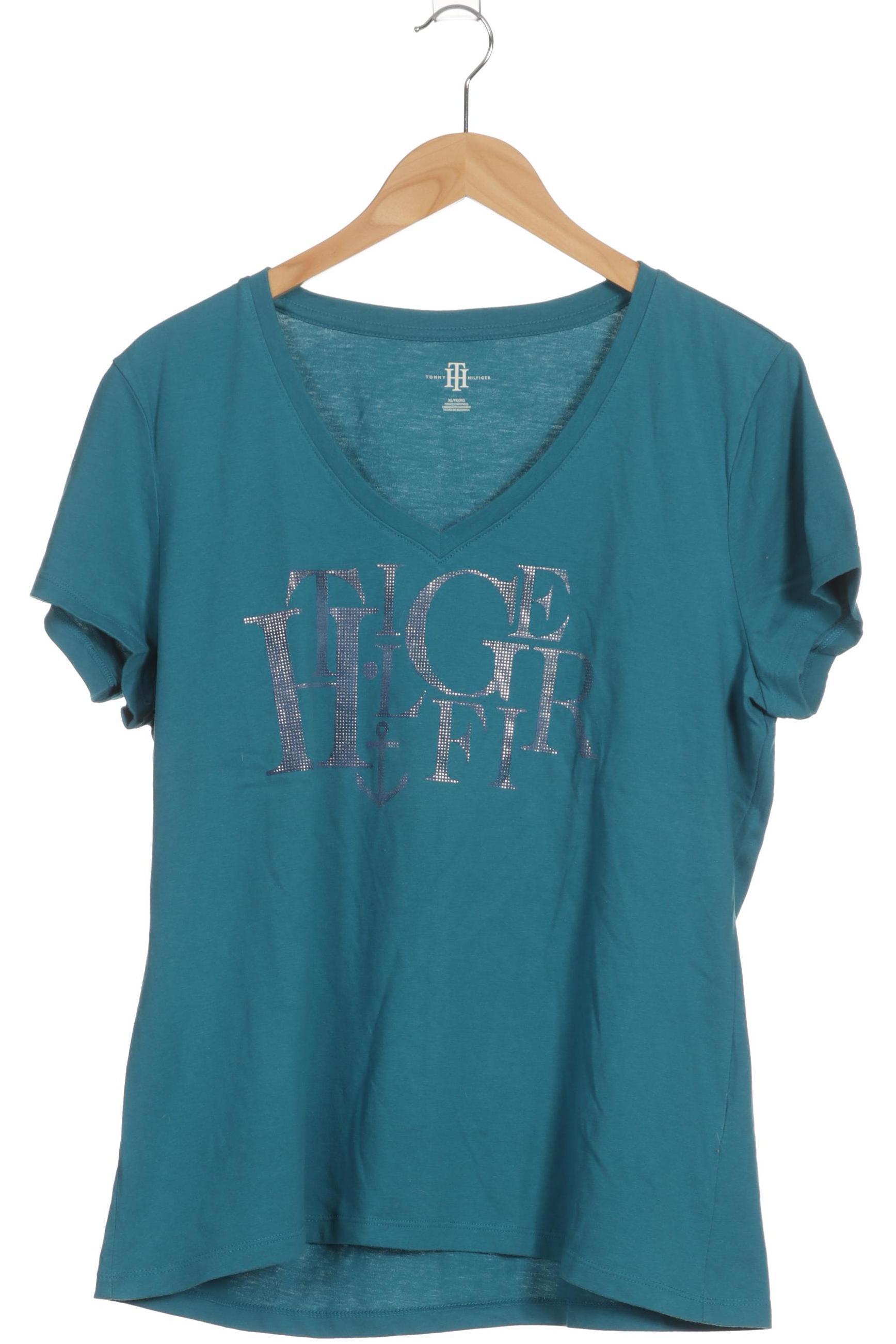 

Tommy Hilfiger Damen T-Shirt, blau, Gr.