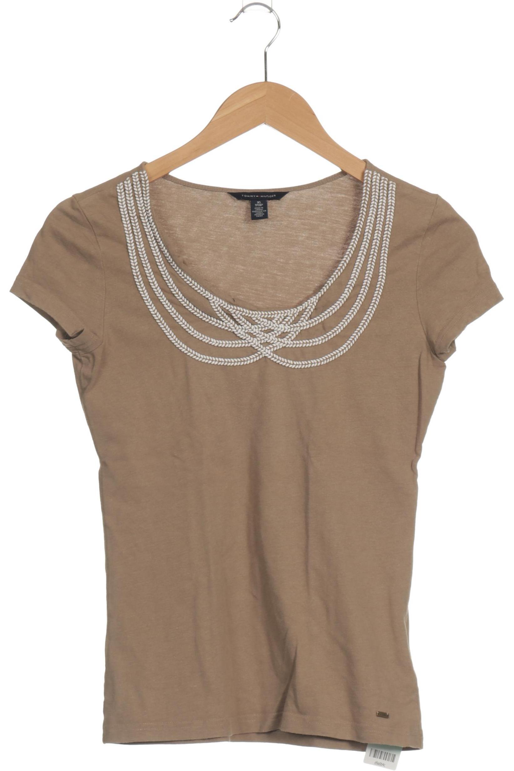 

Tommy Hilfiger Damen T-Shirt, braun, Gr.