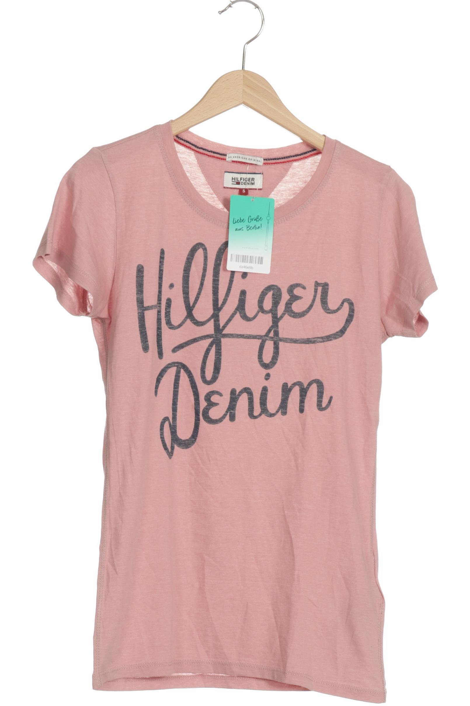 

Hilfiger Denim Damen T-Shirt, pink, Gr.