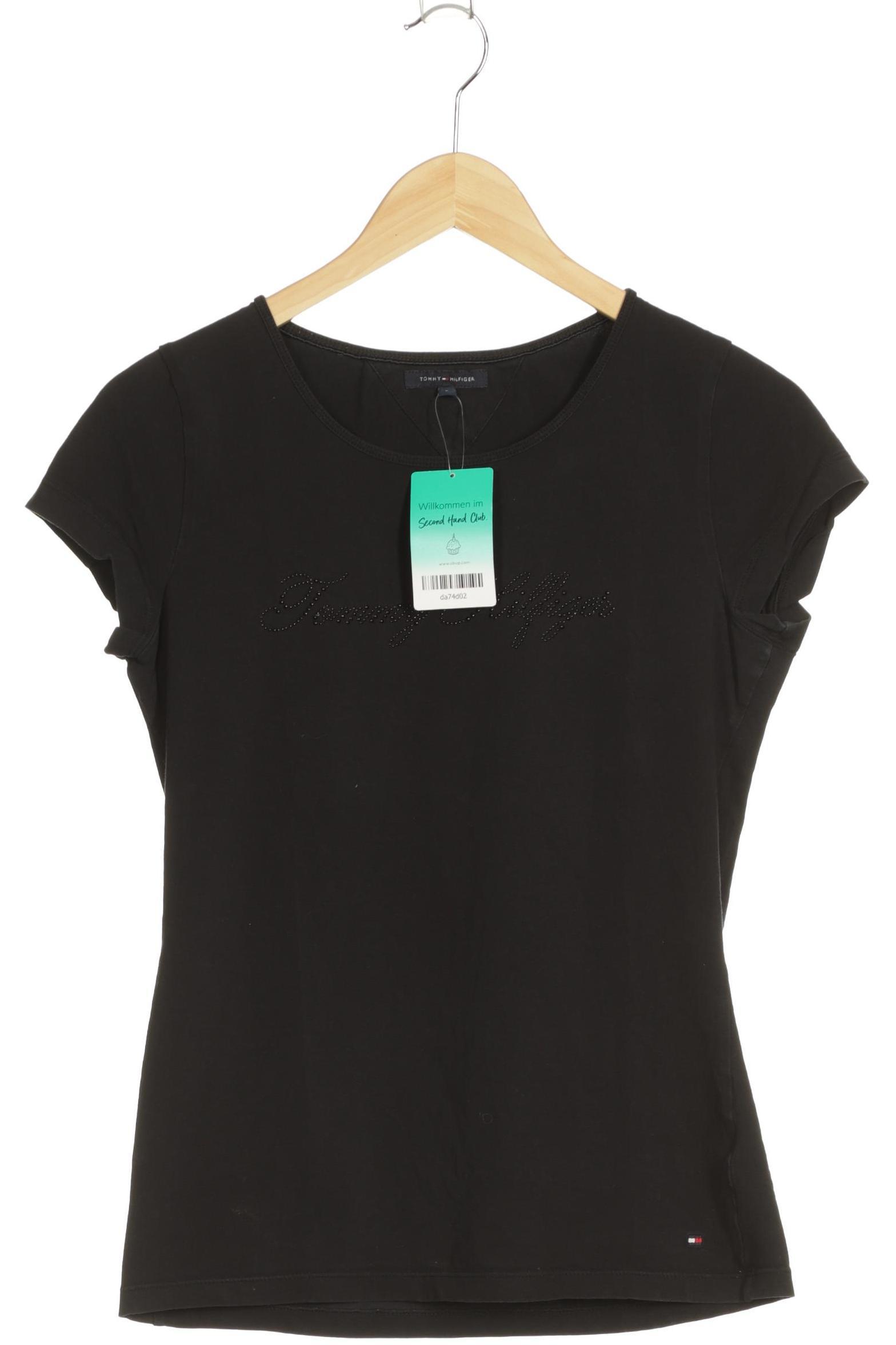 

Tommy Hilfiger Damen T-Shirt, schwarz, Gr.