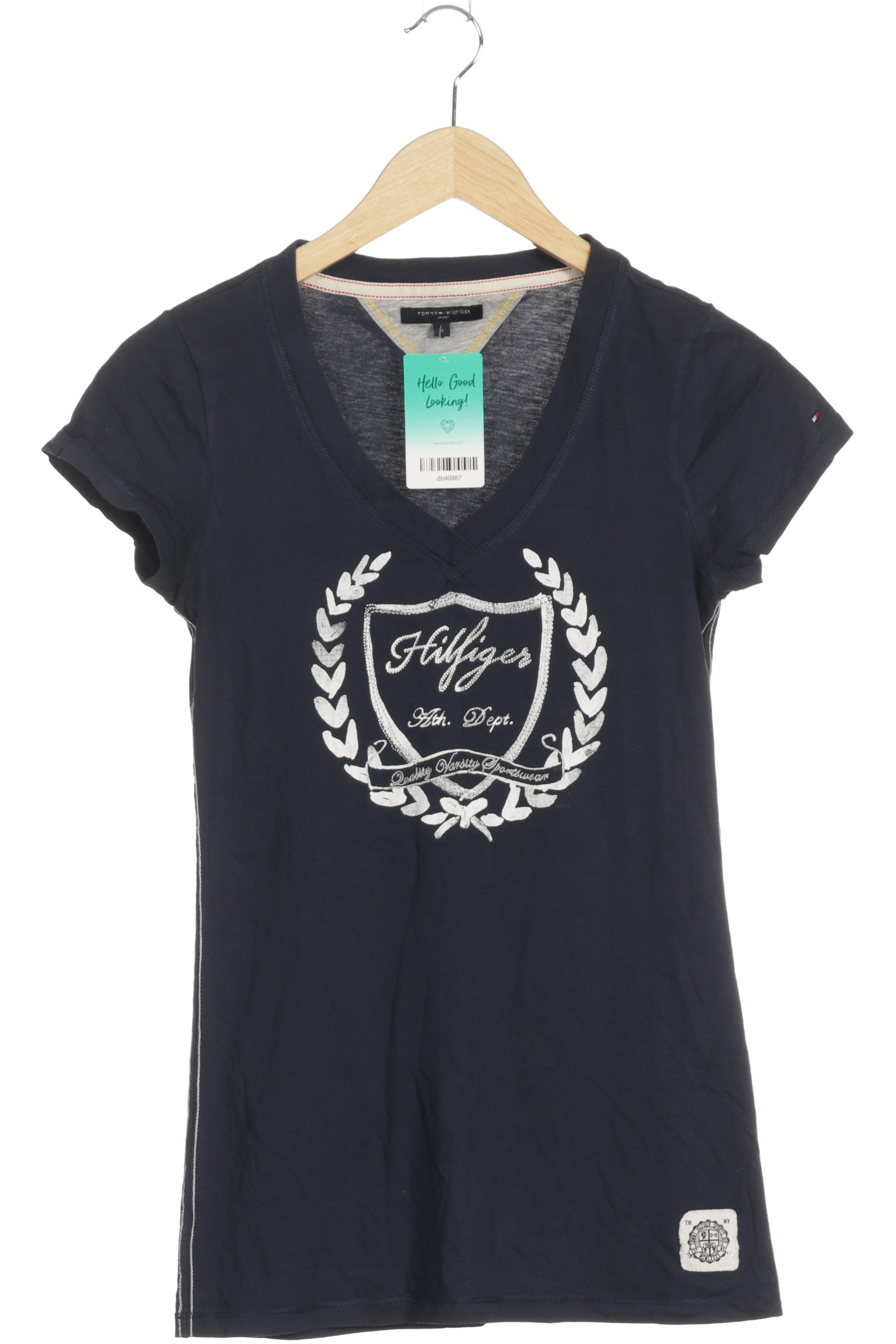 

Tommy Hilfiger Damen T-Shirt, blau, Gr.