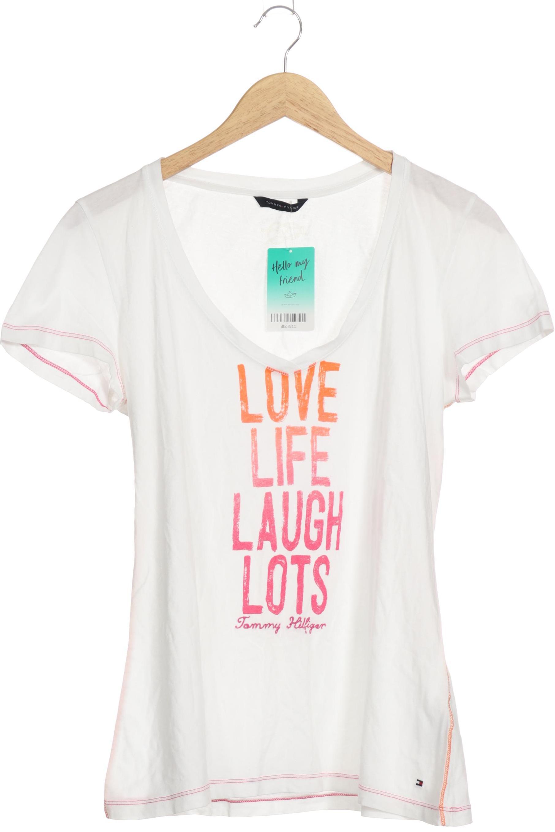 

Tommy Hilfiger Damen T-Shirt, weiß, Gr.