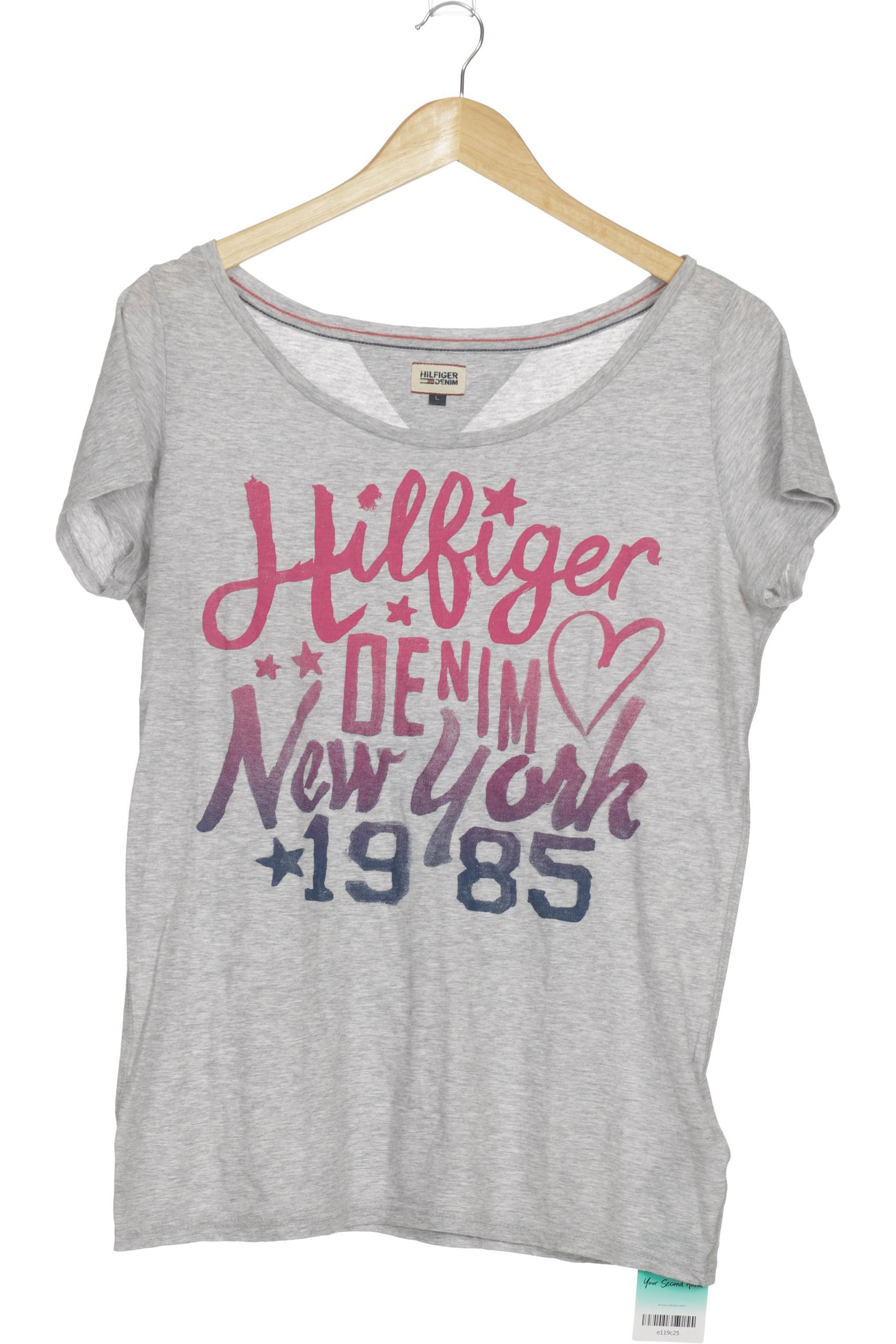 

Hilfiger Denim Damen T-Shirt, grau, Gr.