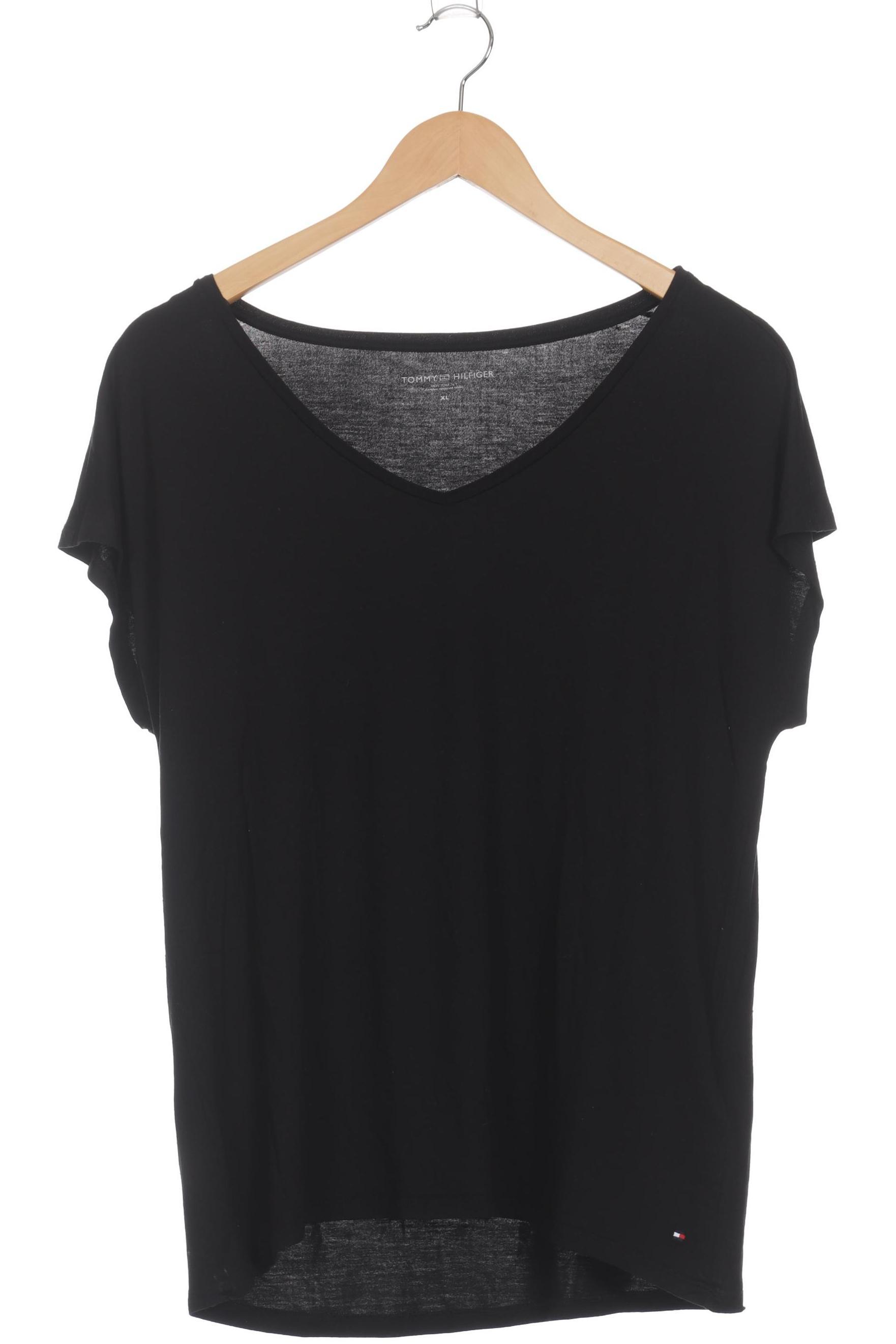 

Tommy Hilfiger Damen T-Shirt, schwarz, Gr.