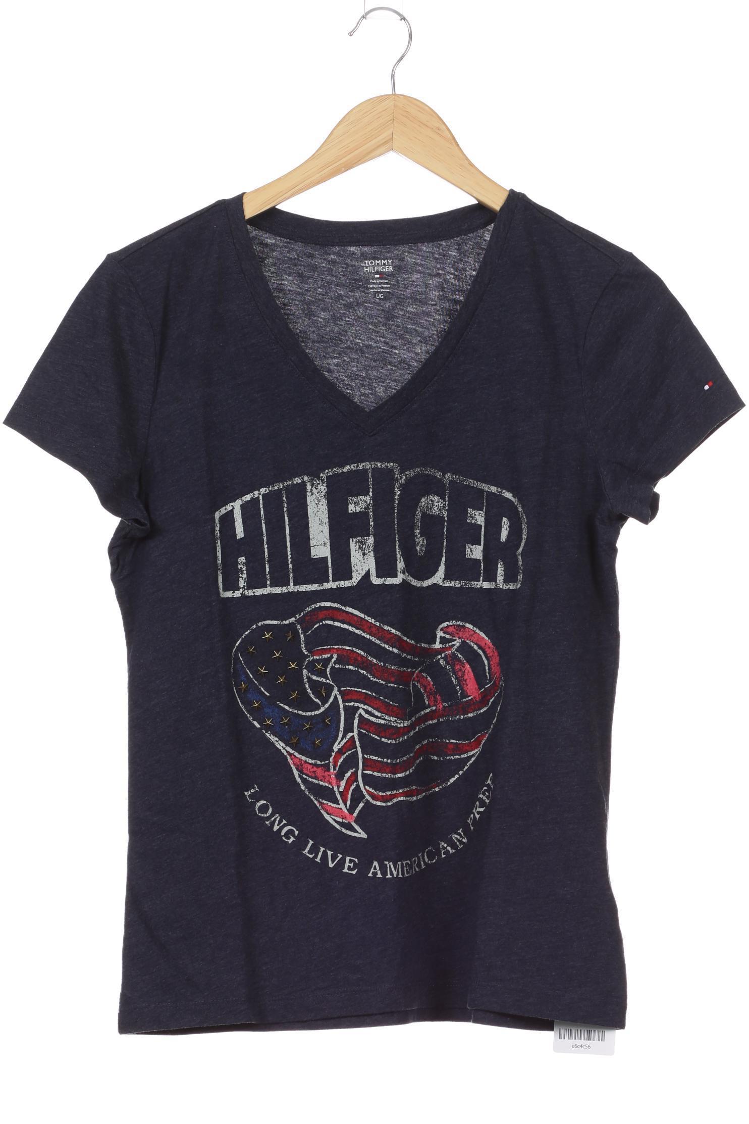 

Tommy Hilfiger Damen T-Shirt, blau, Gr.