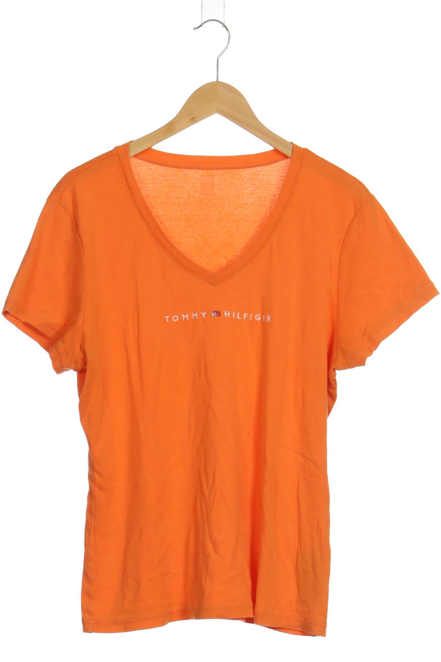 

Tommy Hilfiger Damen T-Shirt, orange, Gr.