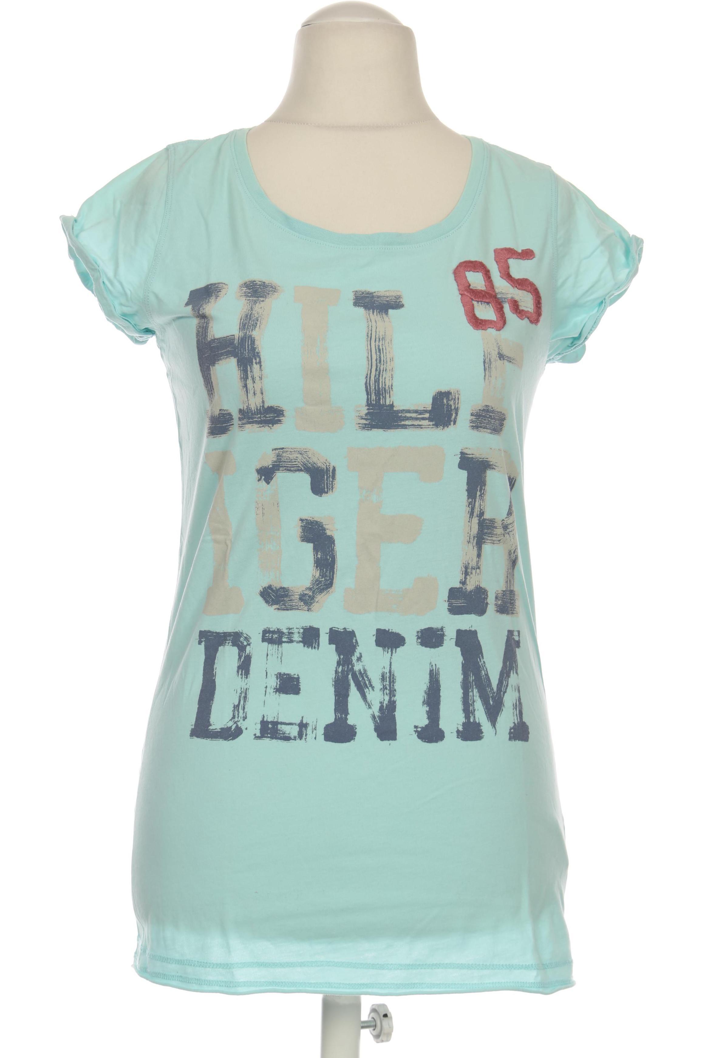 

Hilfiger Denim Damen T-Shirt, türkis, Gr.