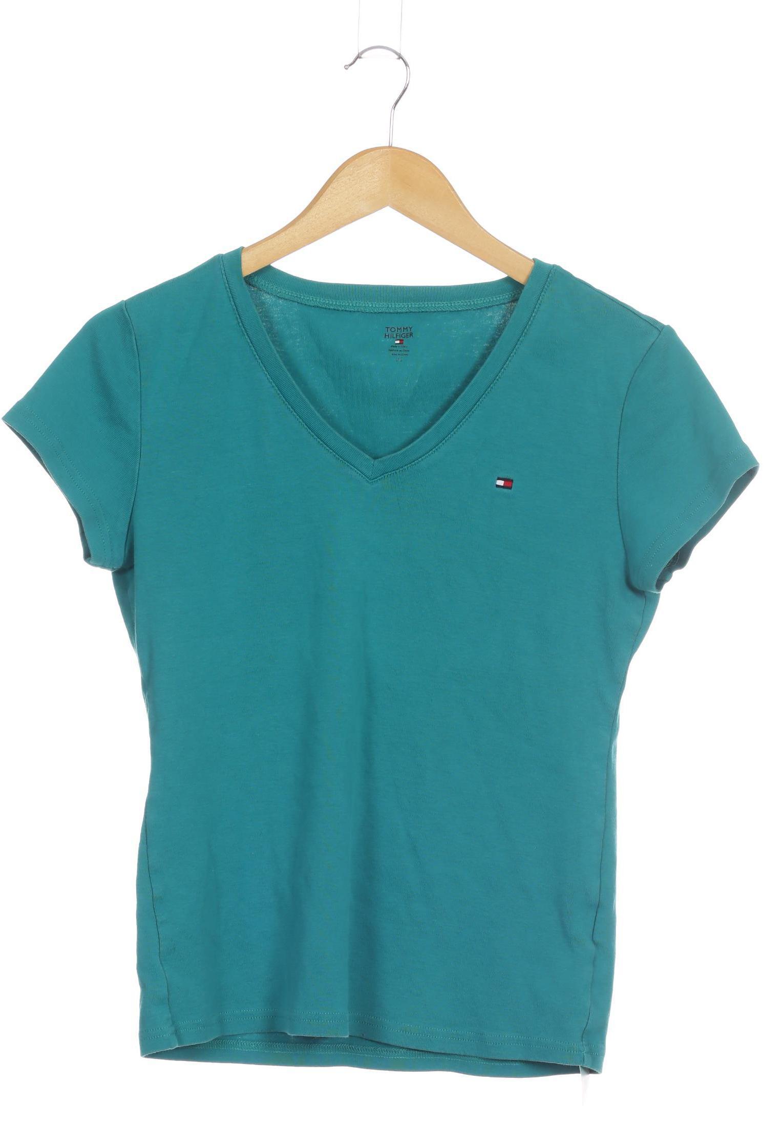 

Tommy Hilfiger Damen T-Shirt, türkis, Gr.