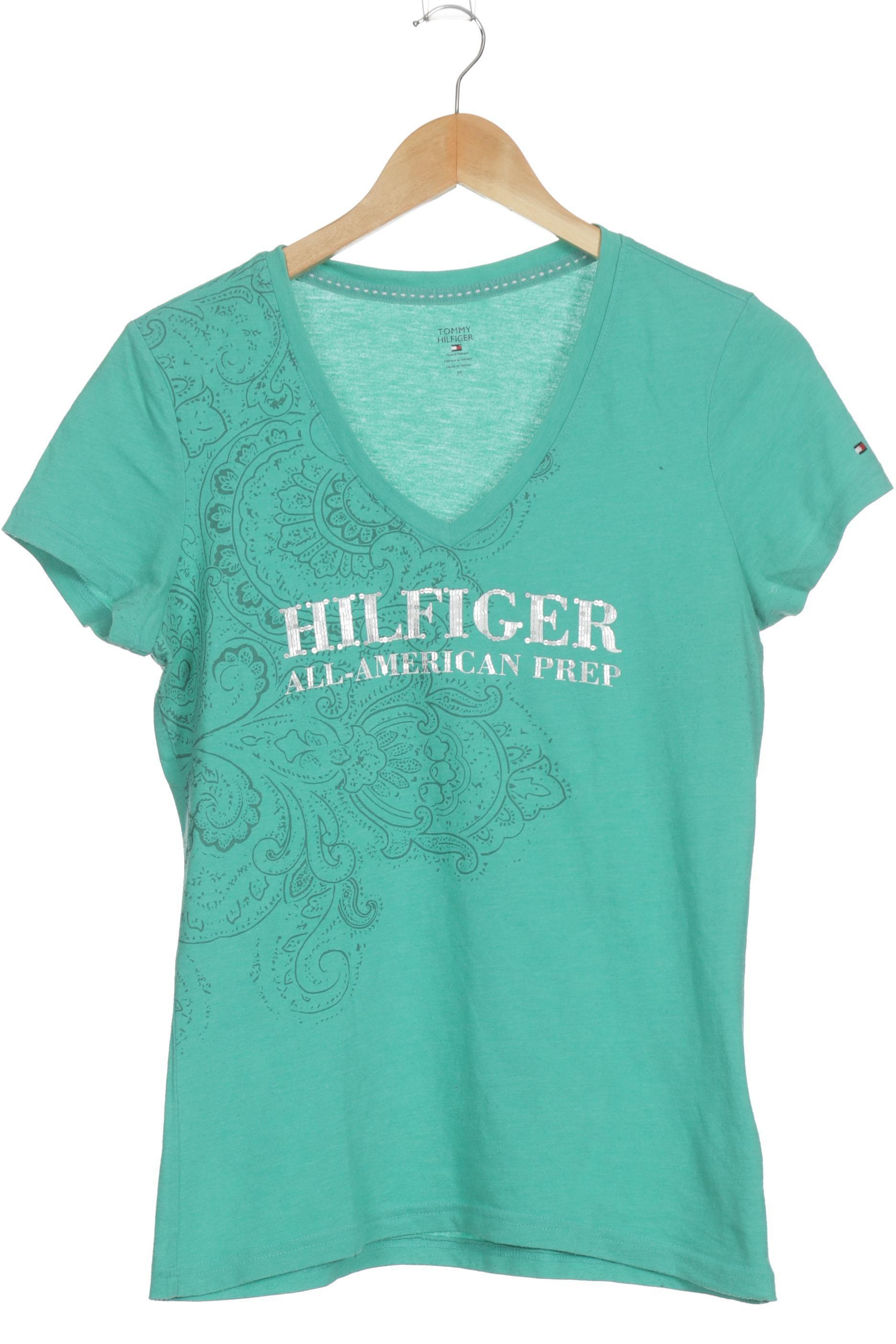 

Tommy Hilfiger Damen T-Shirt, türkis, Gr.