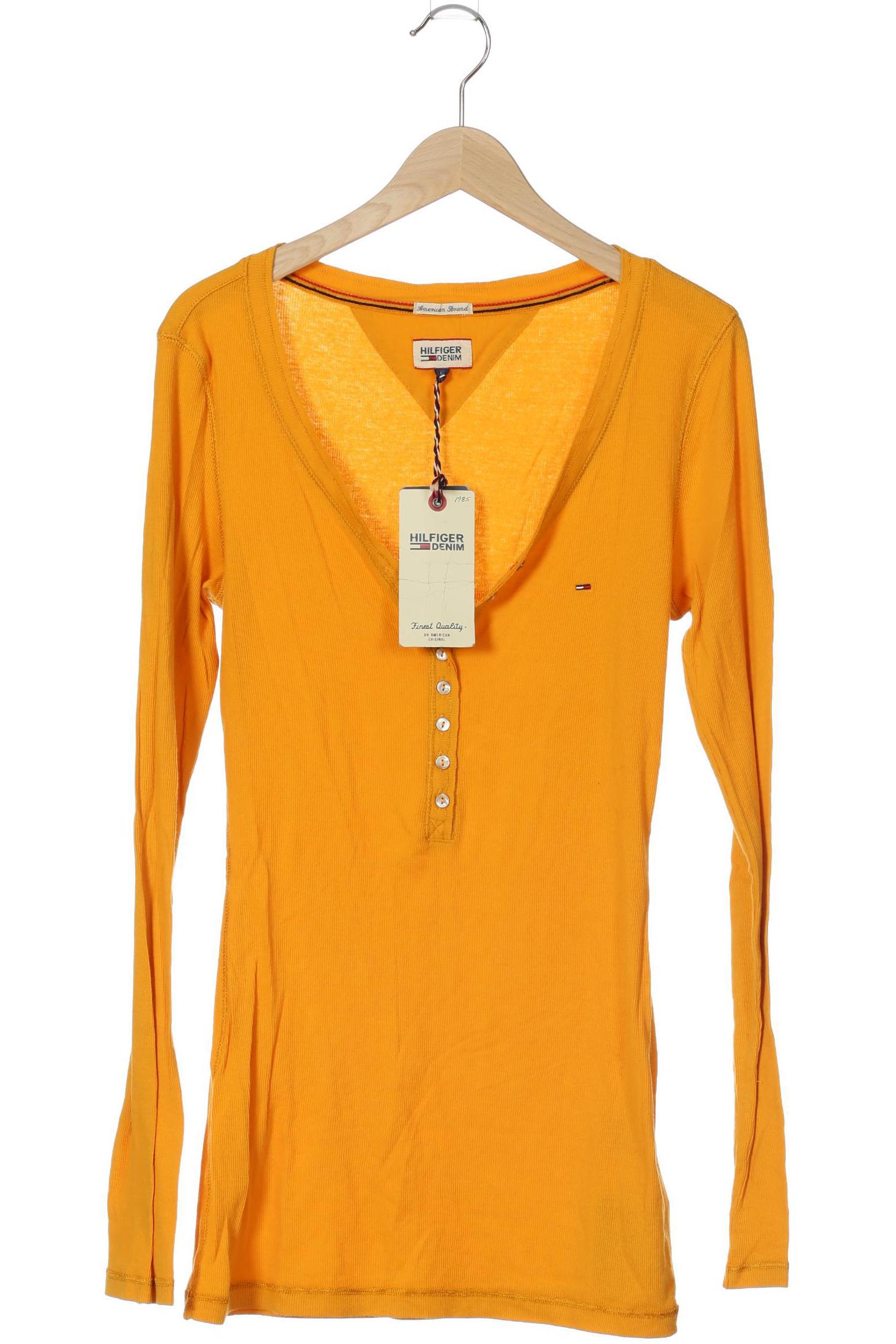 

Hilfiger Denim Damen Langarmshirt, gelb, Gr.