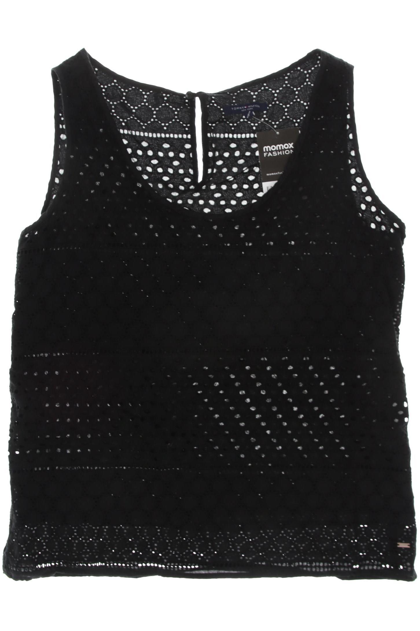 

Tommy Hilfiger Damen Top, schwarz, Gr.