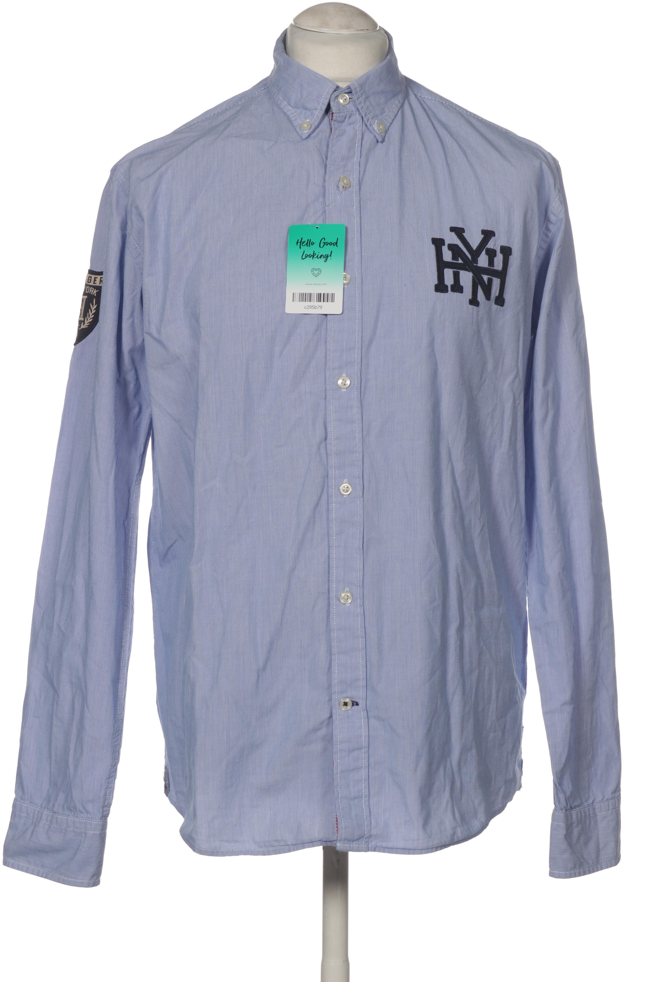 

Tommy Hilfiger Herren Hemd, blau, Gr.