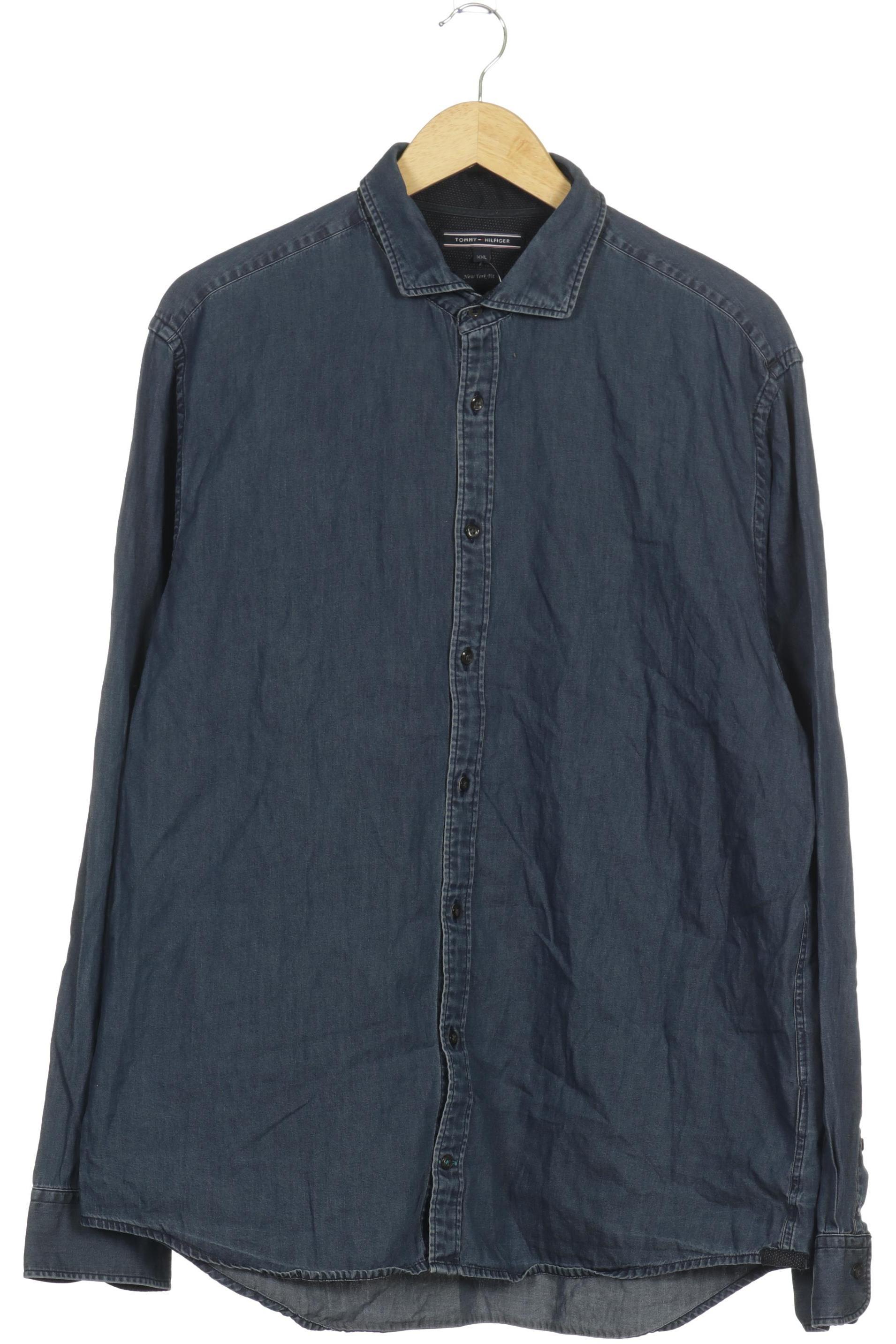 

Tommy Hilfiger Herren Hemd, blau, Gr.