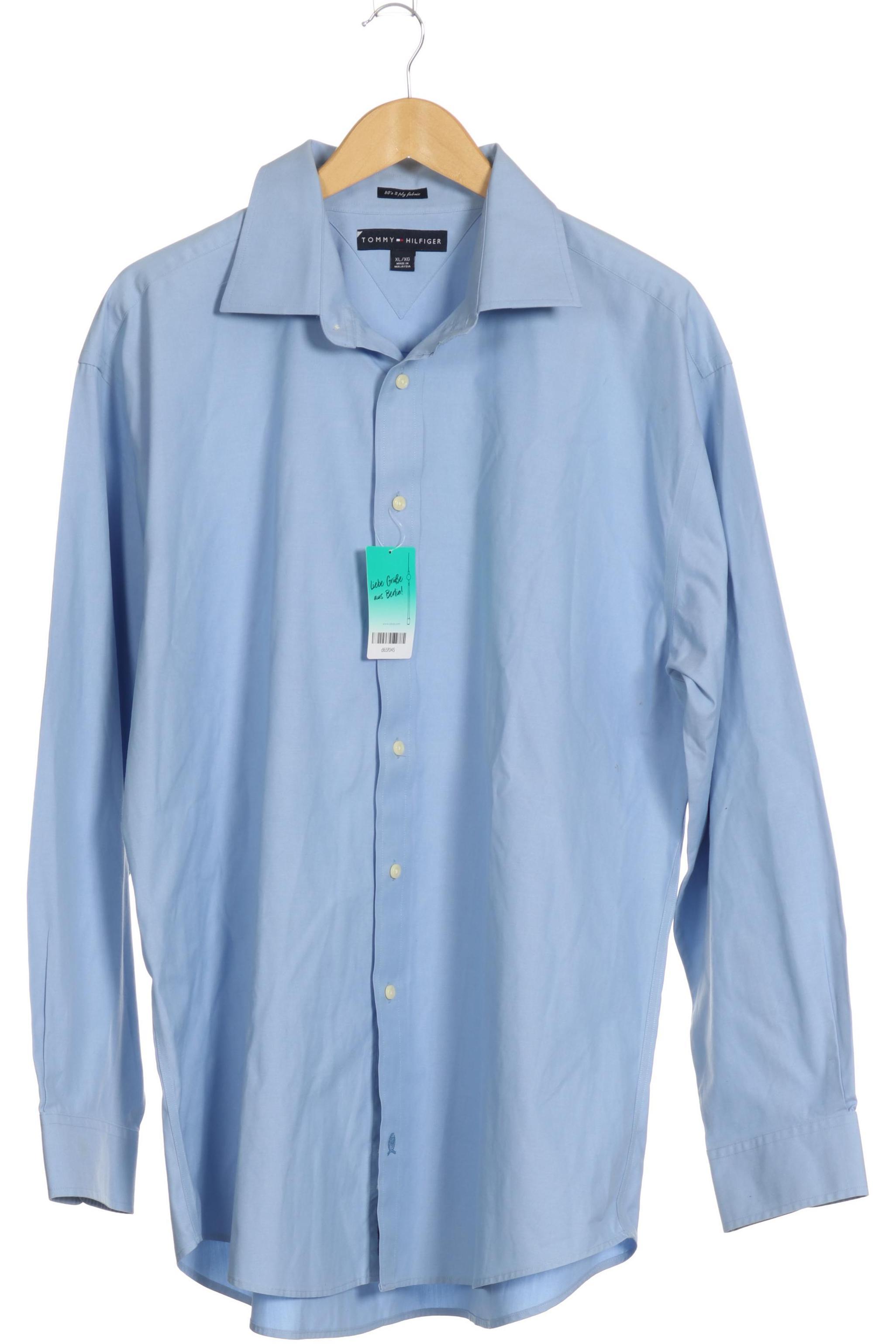 

Tommy Hilfiger Herren Hemd, blau, Gr.