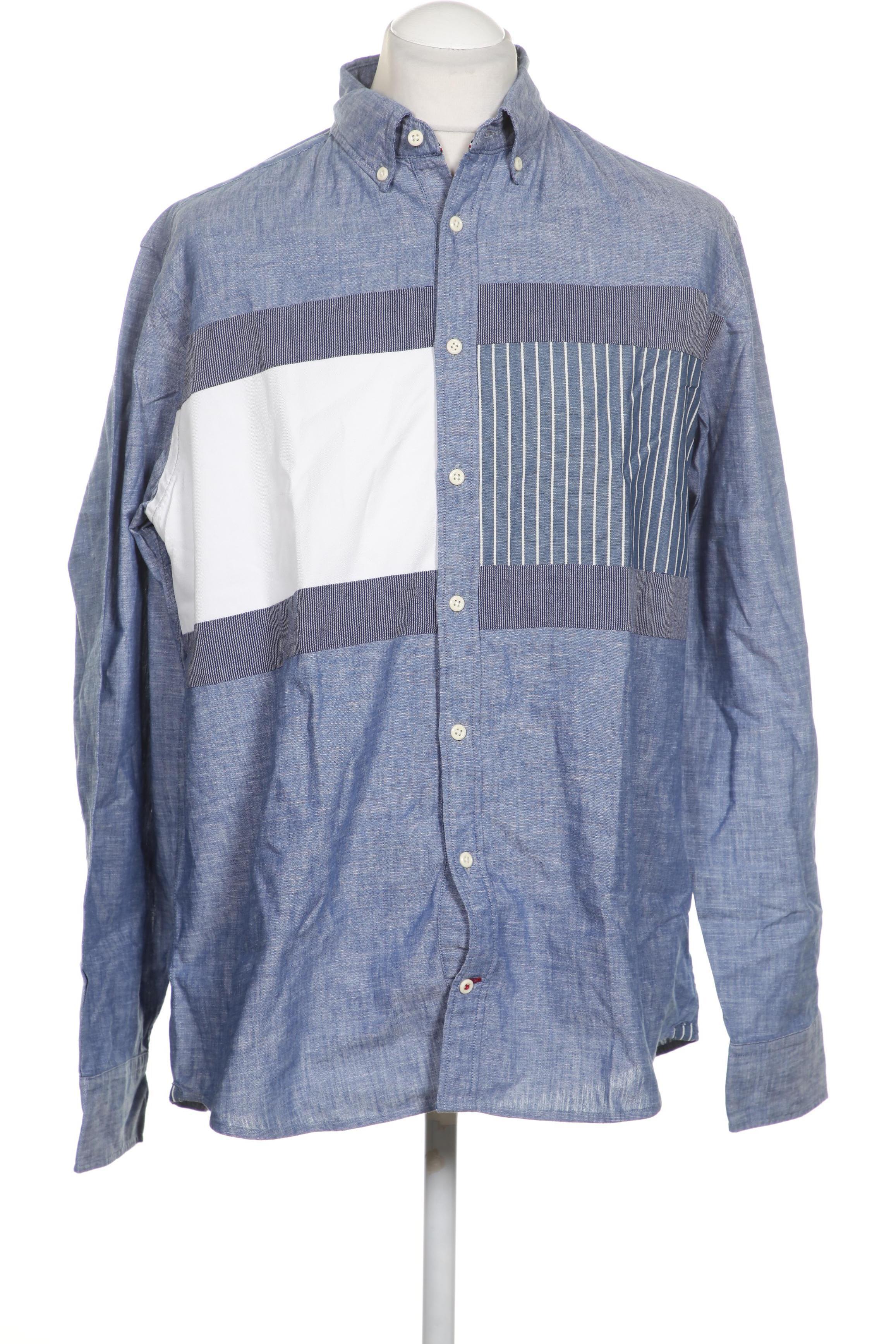 

Tommy Hilfiger Herren Hemd, blau, Gr.