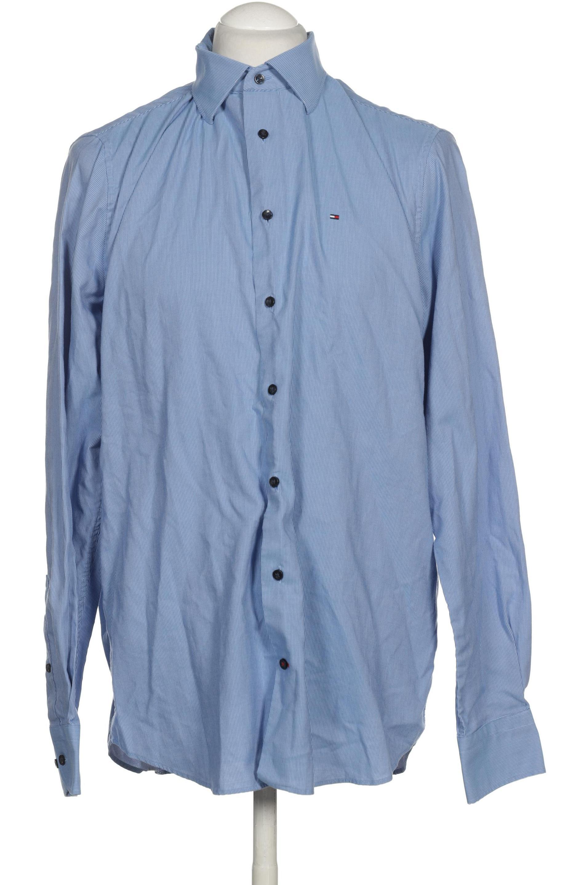 

Tommy Hilfiger Herren Hemd, blau, Gr.