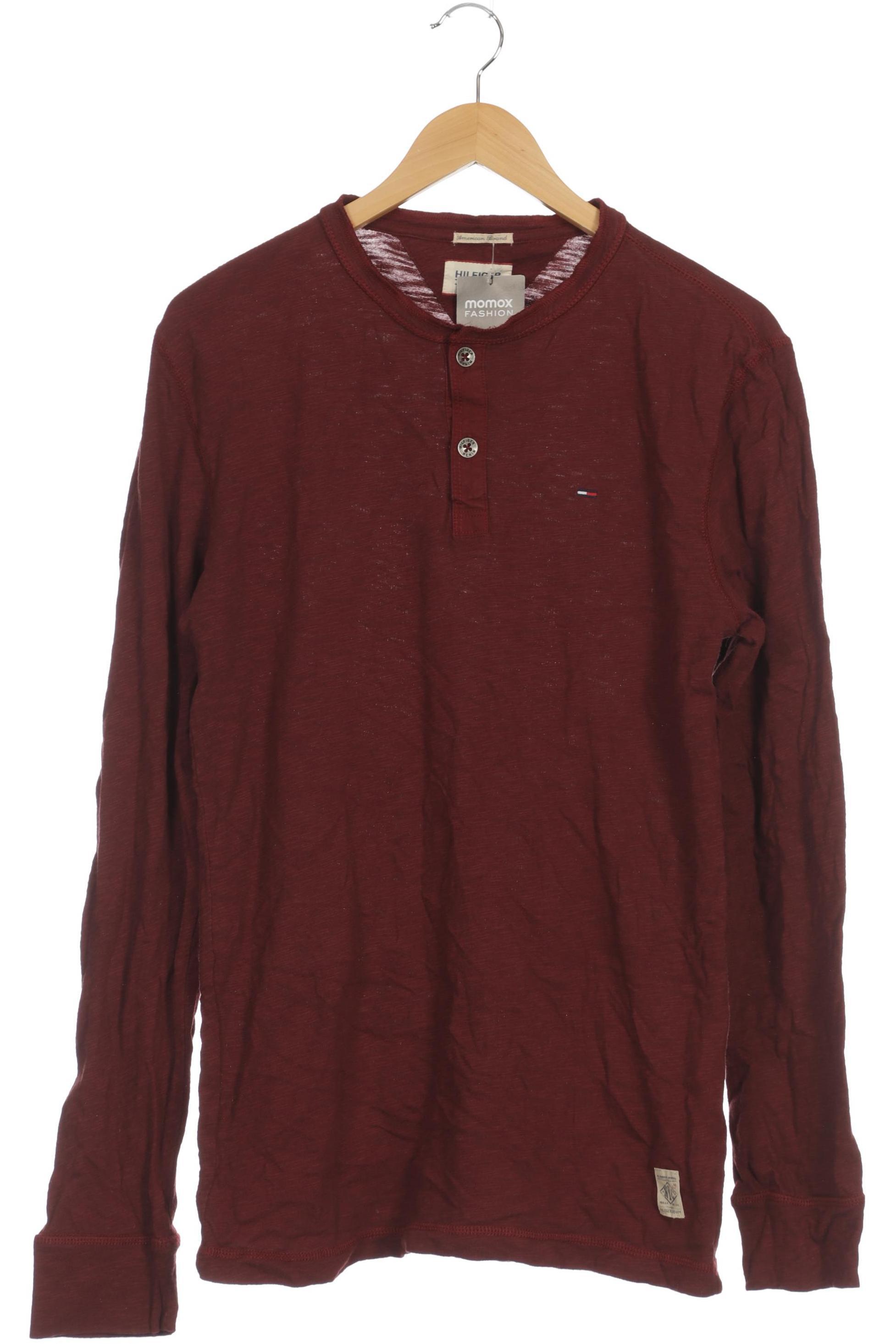 

Hilfiger Denim Herren Langarmshirt, rot, Gr.