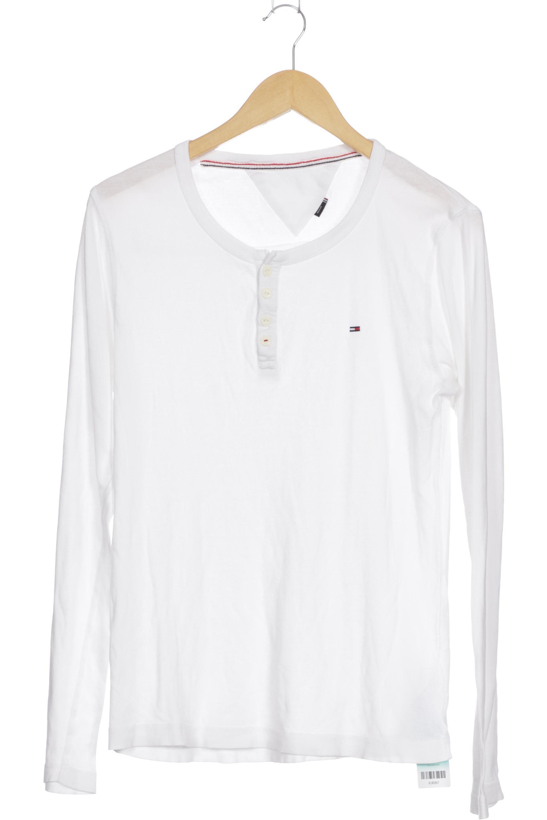 

Tommy Hilfiger Herren Langarmshirt, weiß, Gr.