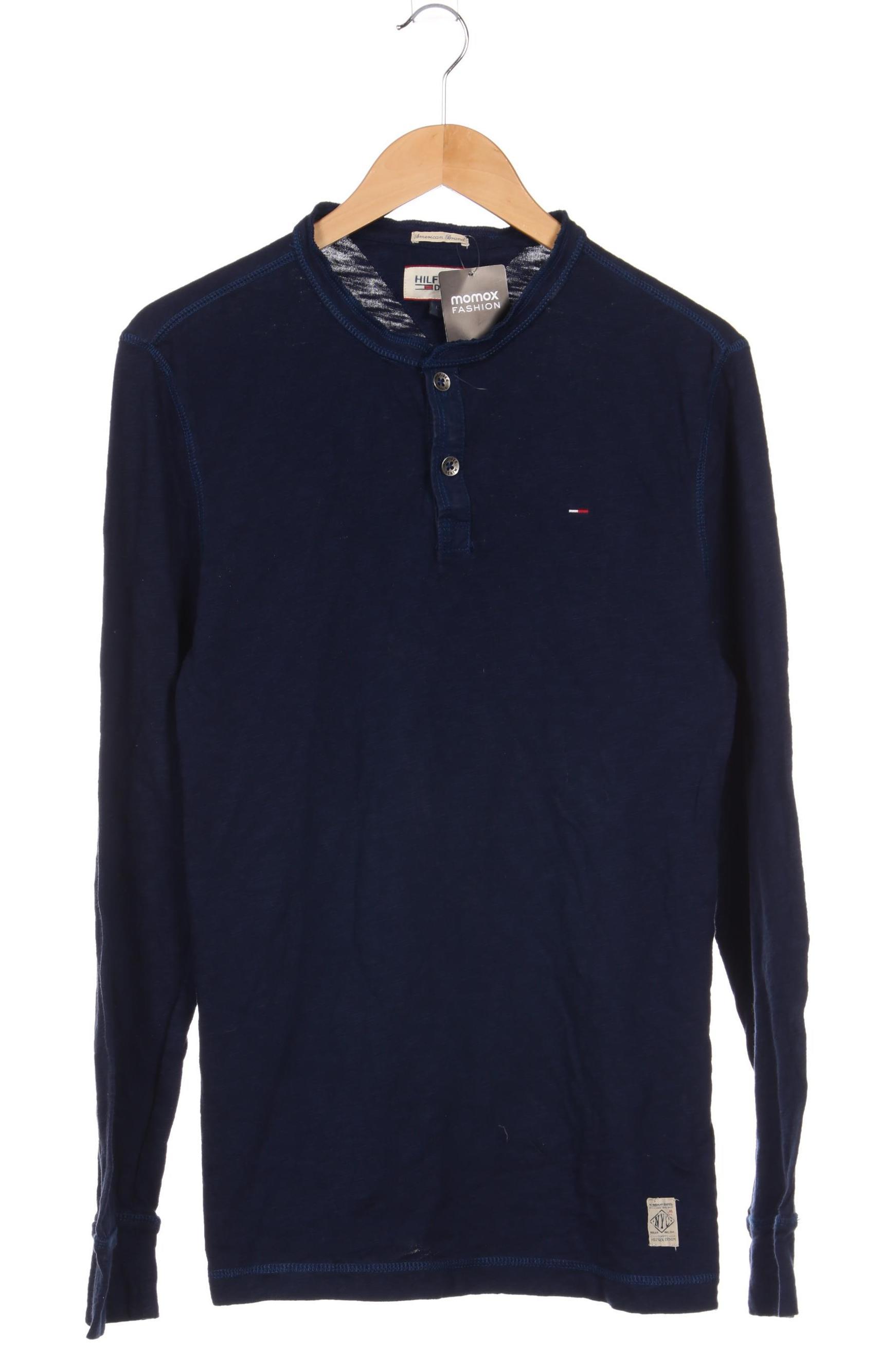 

Hilfiger Denim Herren Langarmshirt, blau, Gr.