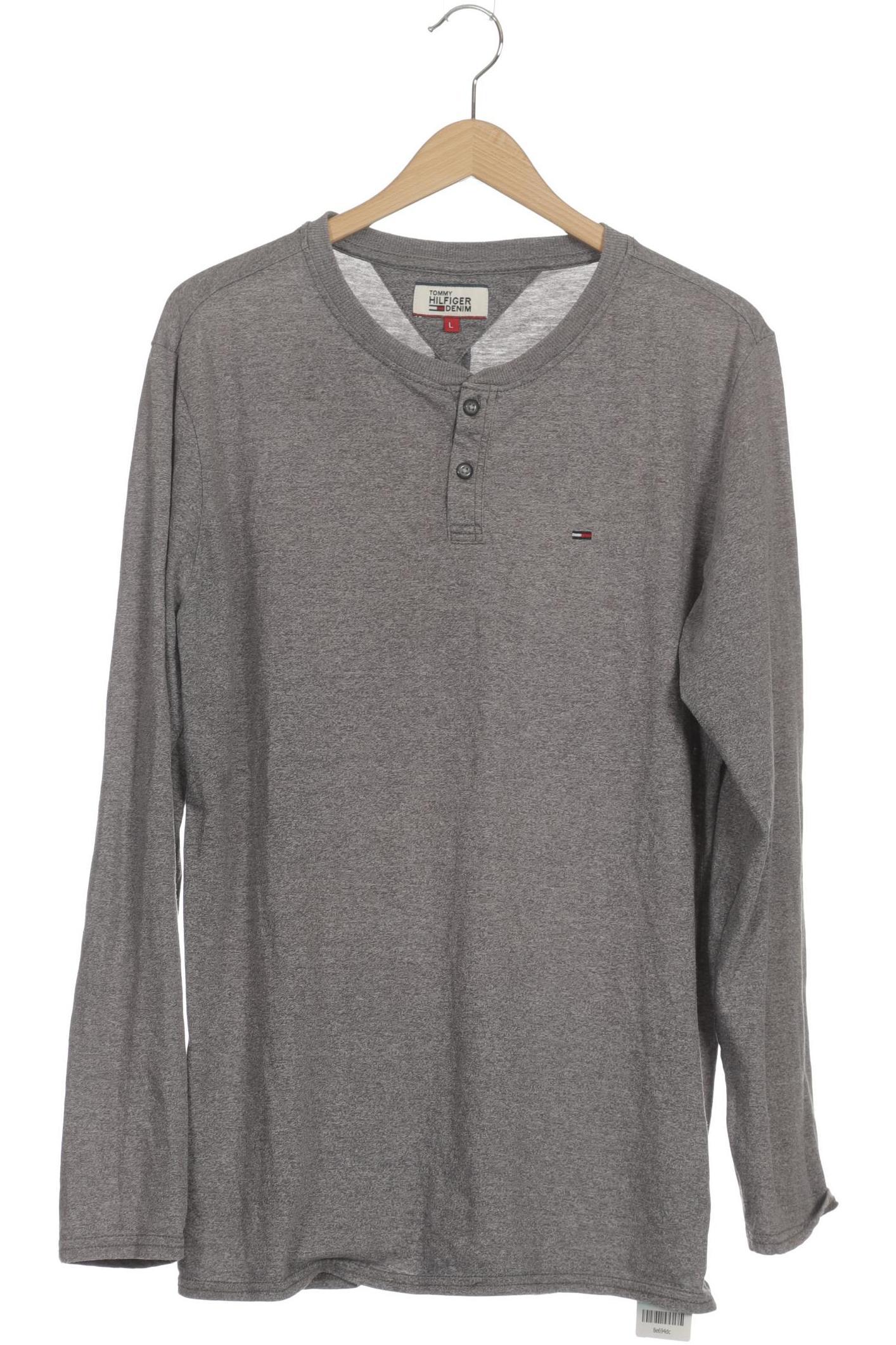 

Hilfiger Denim Herren Langarmshirt, grau, Gr.