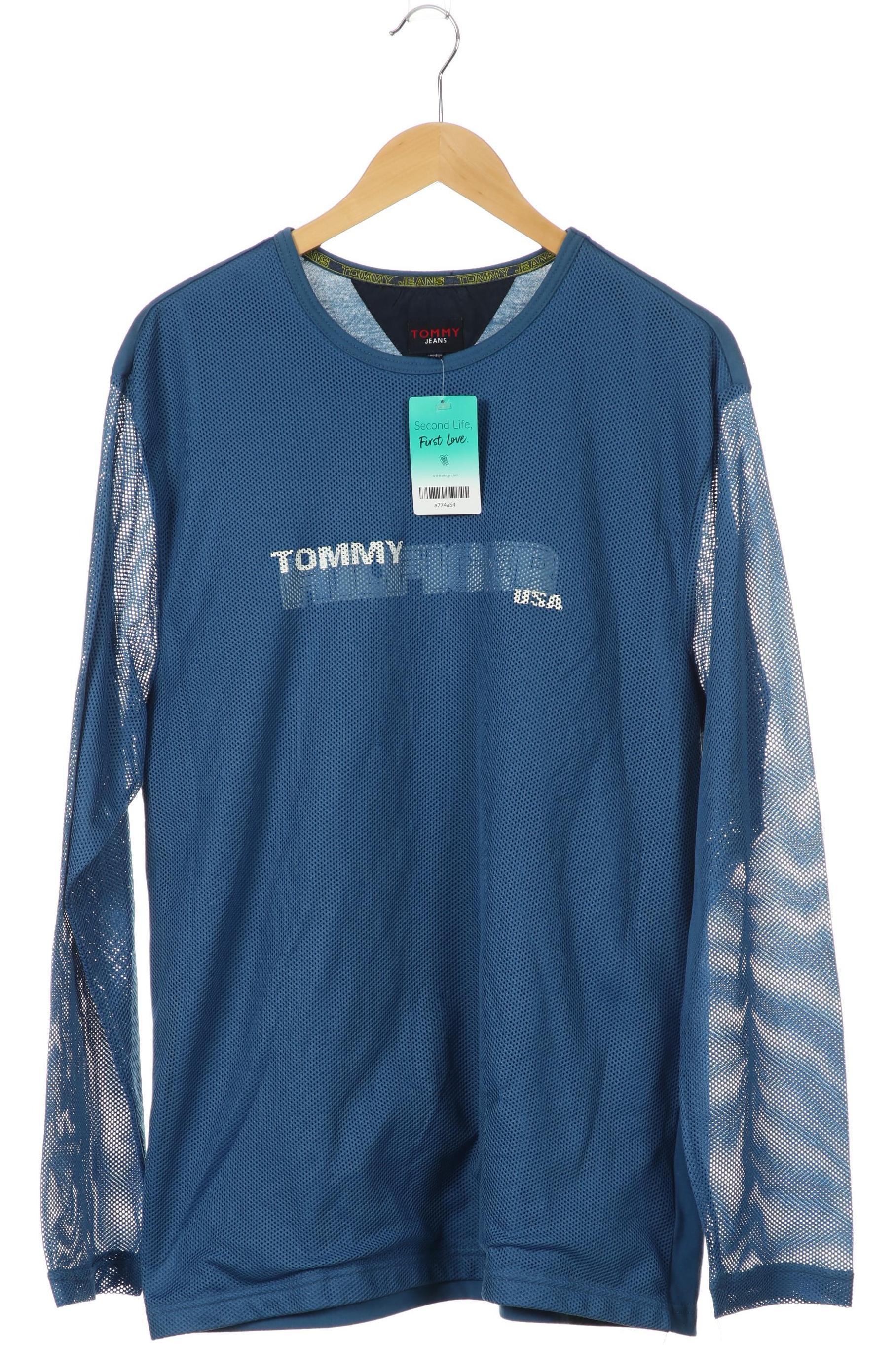 

Tommy Hilfiger Herren Langarmshirt, blau, Gr.
