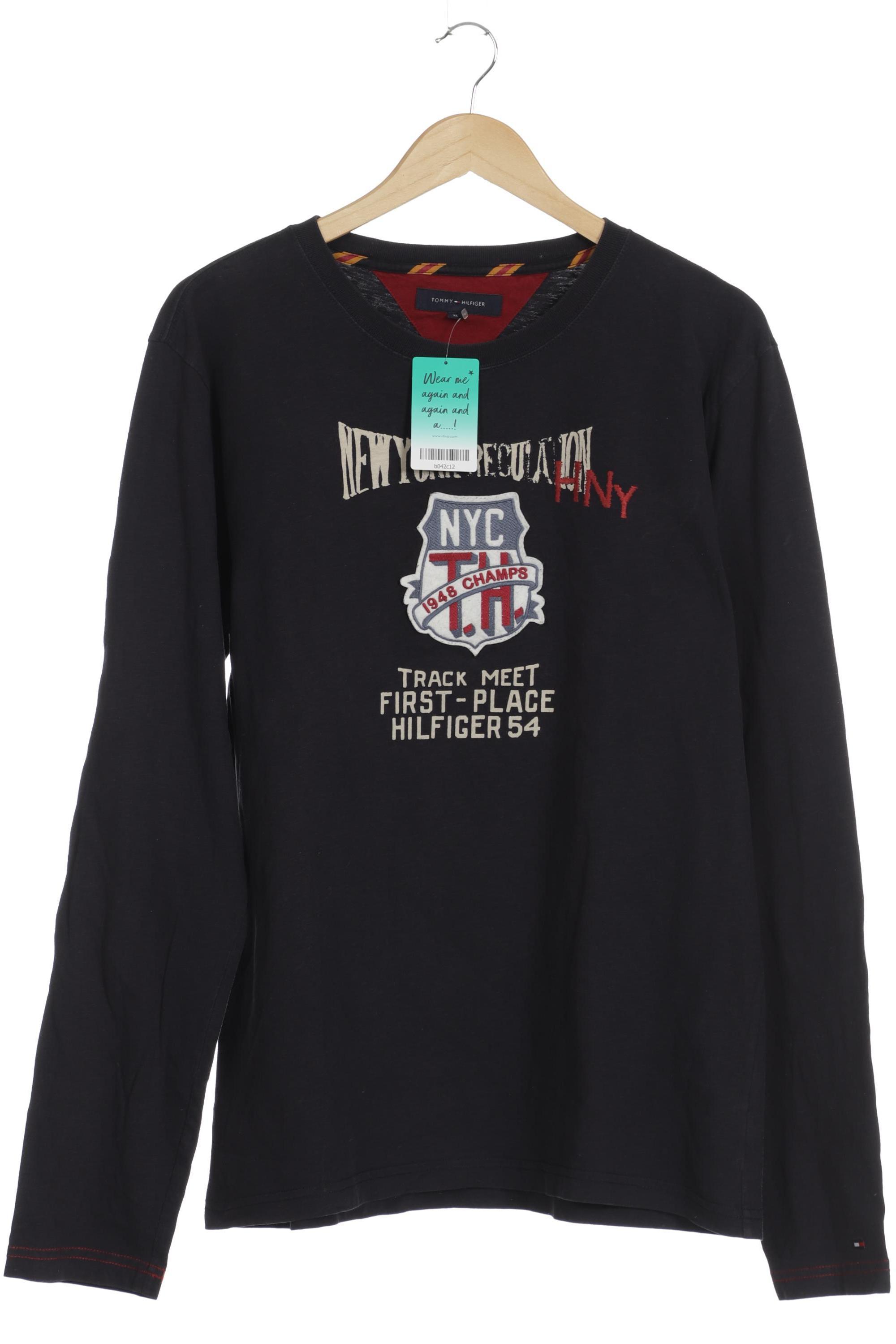 

Tommy Hilfiger Herren Langarmshirt, blau, Gr.