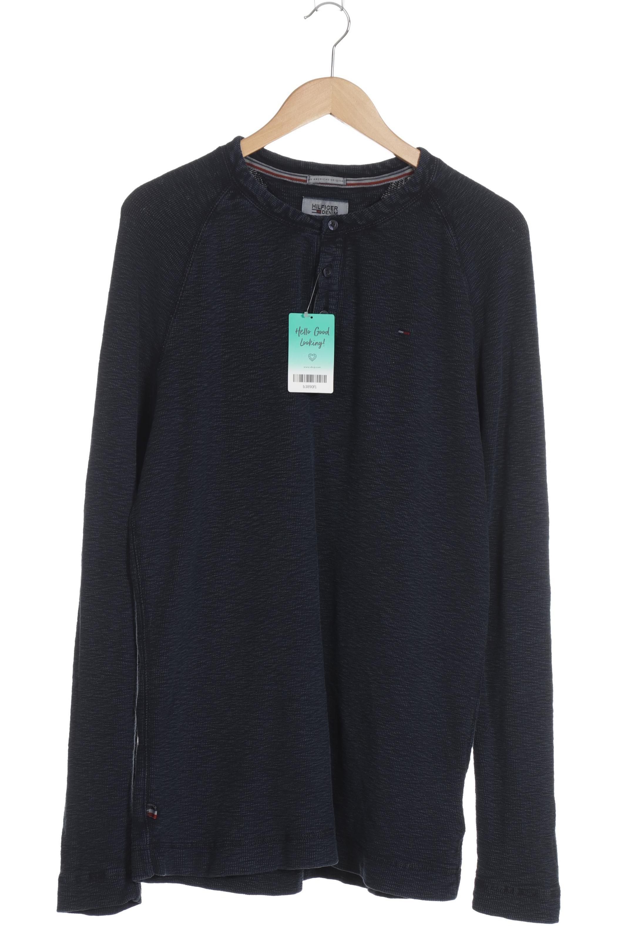 

Tommy Hilfiger Herren Langarmshirt, blau, Gr.