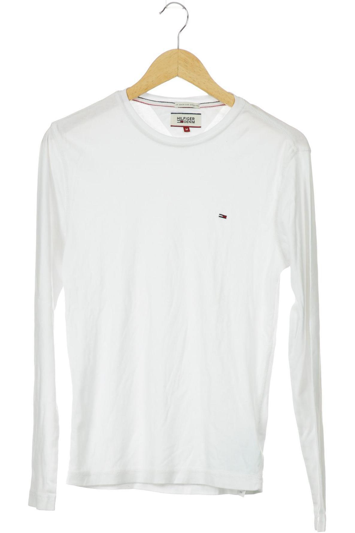 

Hilfiger Denim Herren Langarmshirt, weiß, Gr.