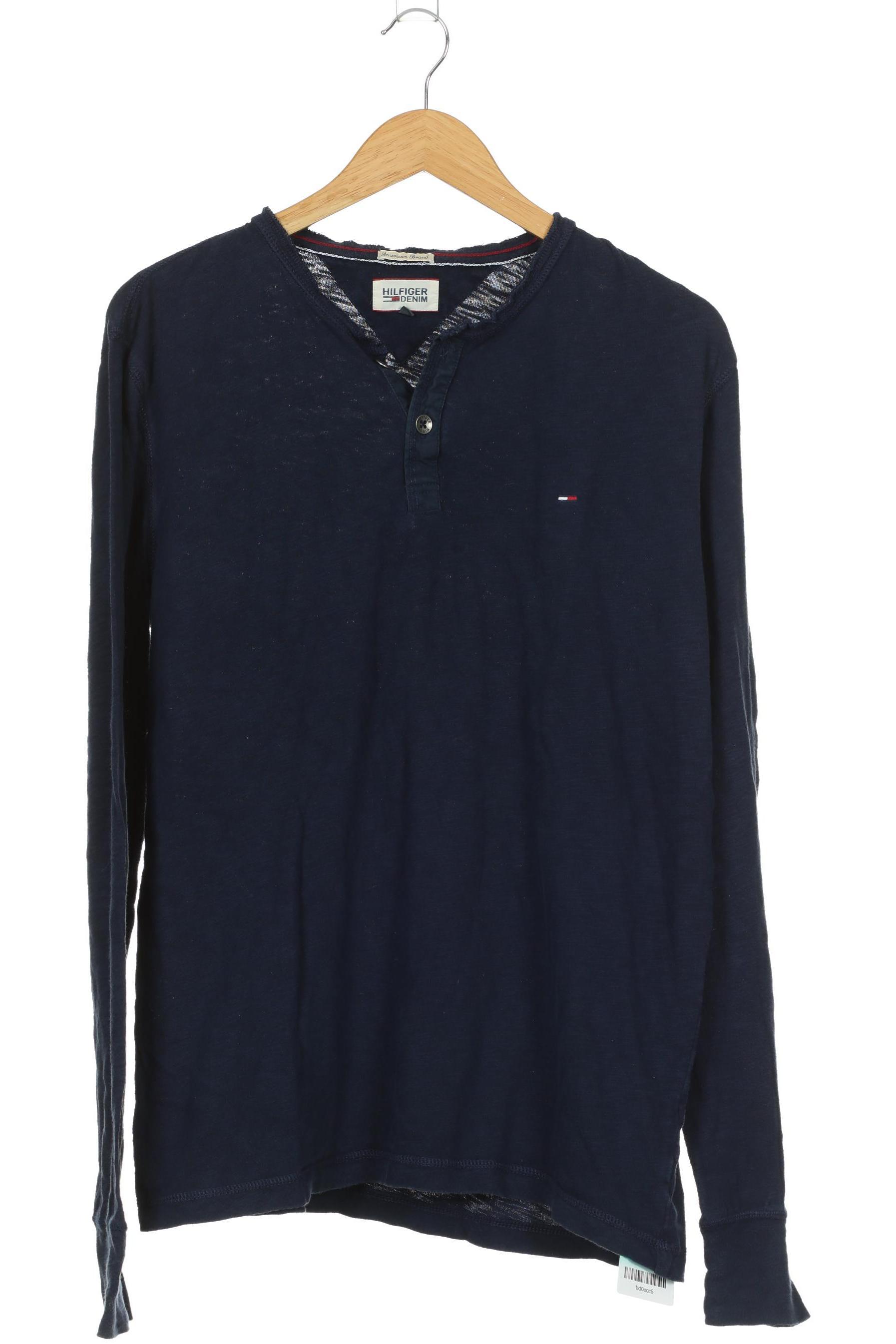

Hilfiger Denim Herren Langarmshirt, blau, Gr.