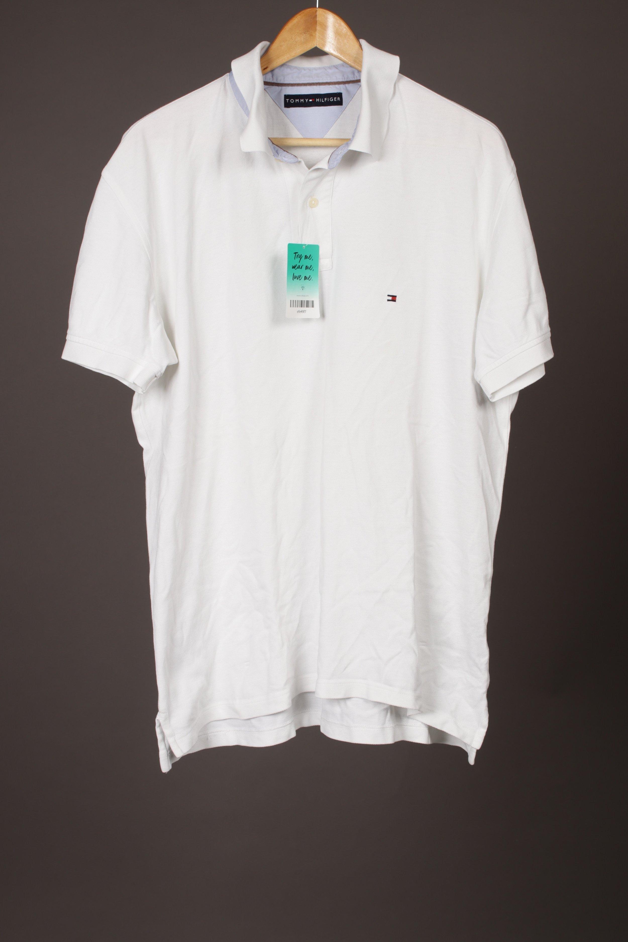 

Tommy Hilfiger Herren Poloshirt, weiß, Gr.