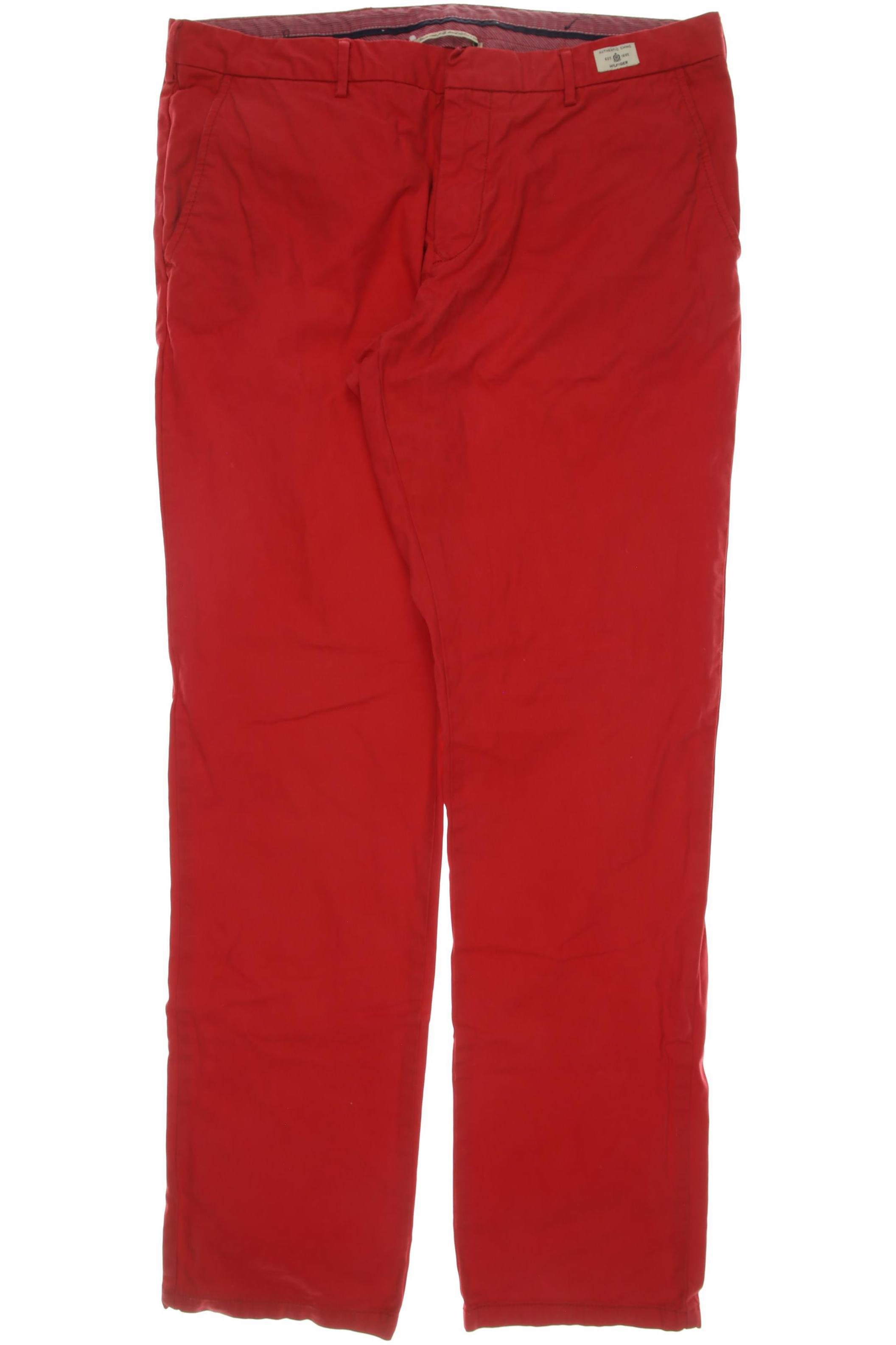 

Tommy Hilfiger Herren Stoffhose, rot, Gr. 36