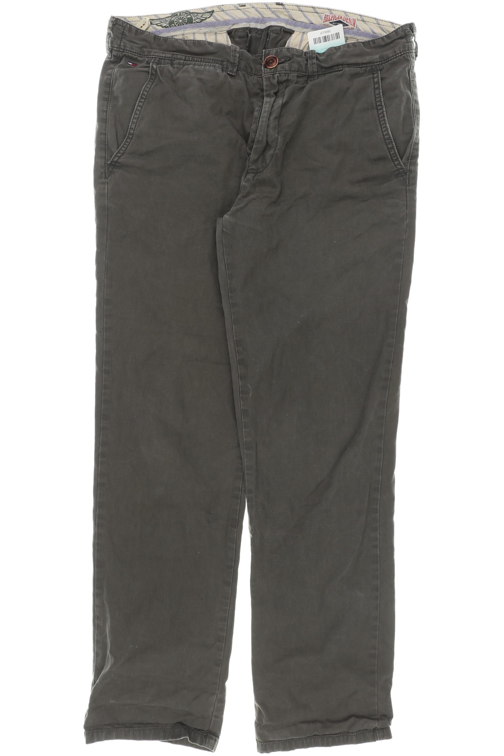 

Hilfiger Denim Herren Stoffhose, grün, Gr. 33