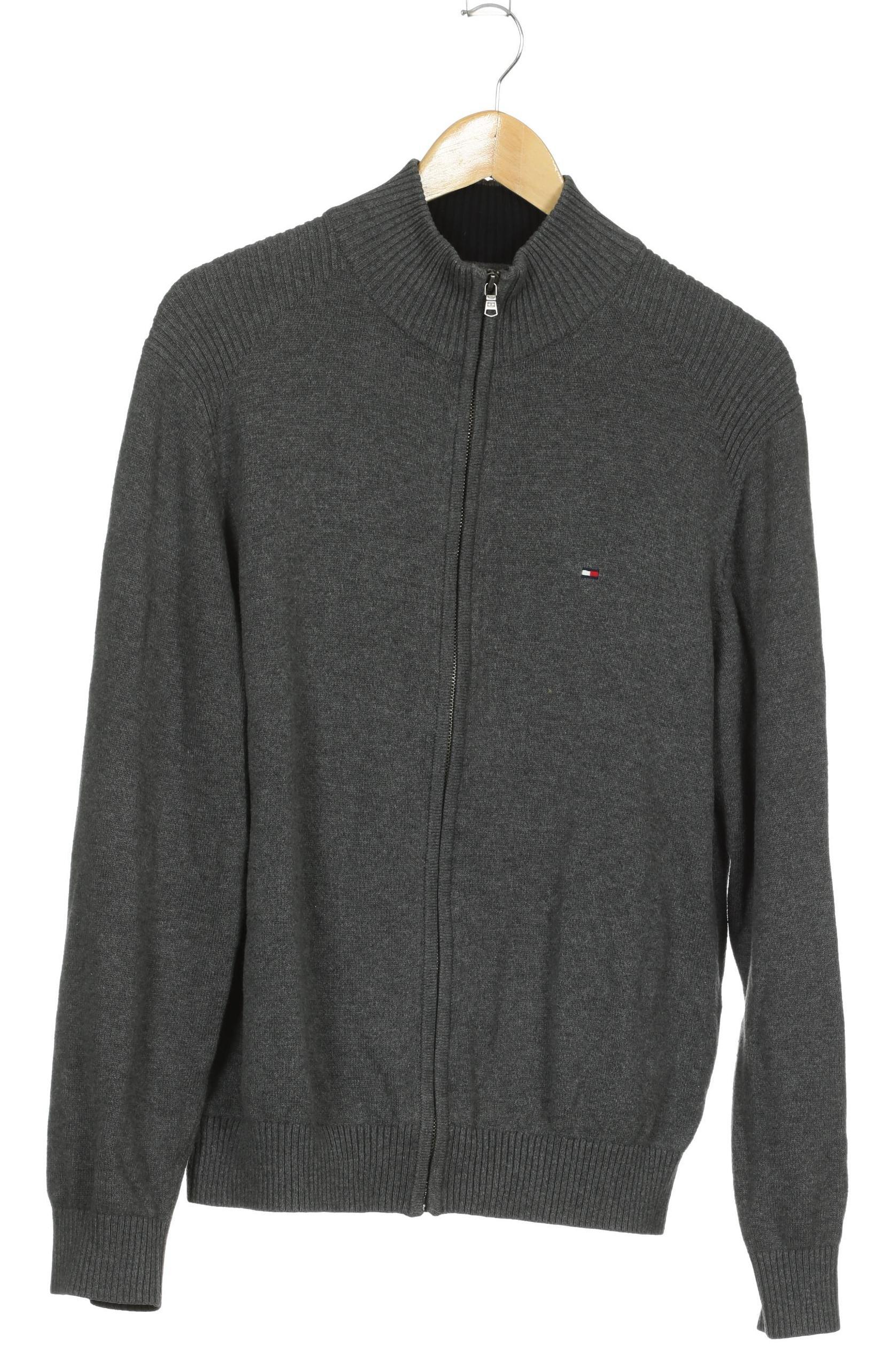 

Tommy Hilfiger Herren Strickjacke, grau, Gr.