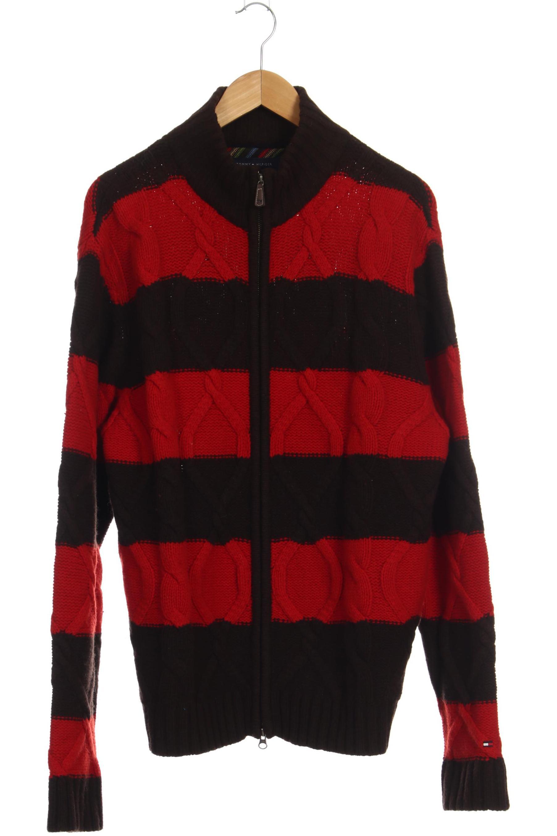 Thumbnail - Tommy Hilfiger Herren Strickjacke, rot, braun, Gr.