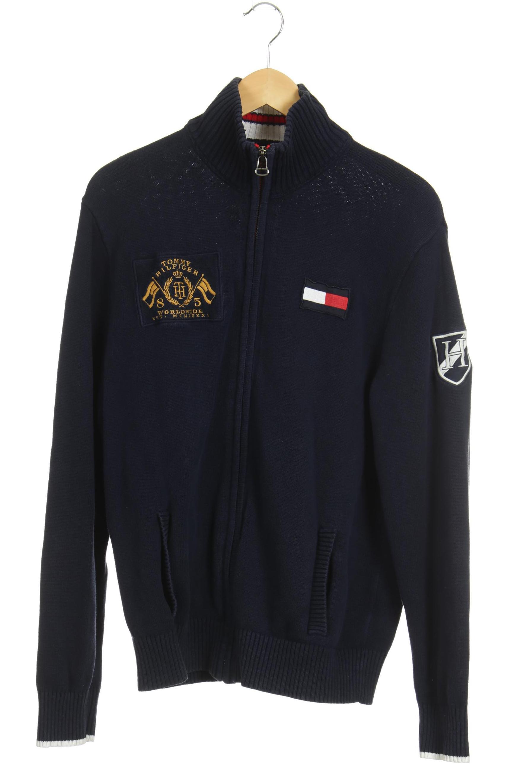 

Tommy Hilfiger Herren Strickjacke, blau, Gr.