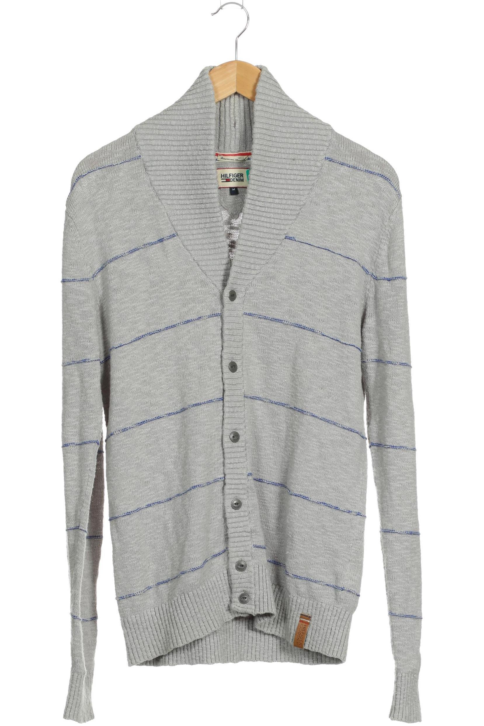 

Hilfiger Denim Herren Strickjacke, grau, Gr.