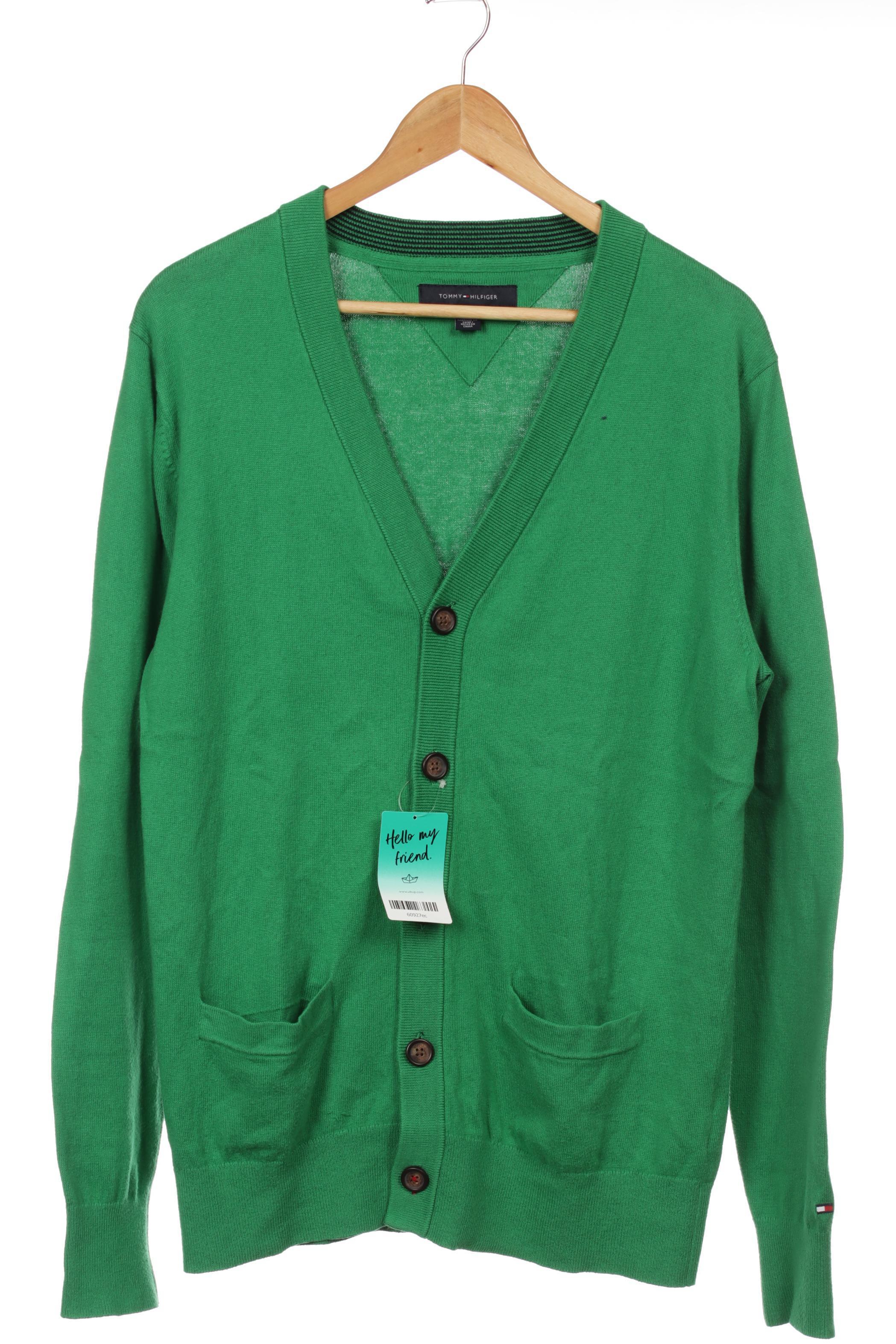 

Tommy Hilfiger Herren Strickjacke, grün, Gr.
