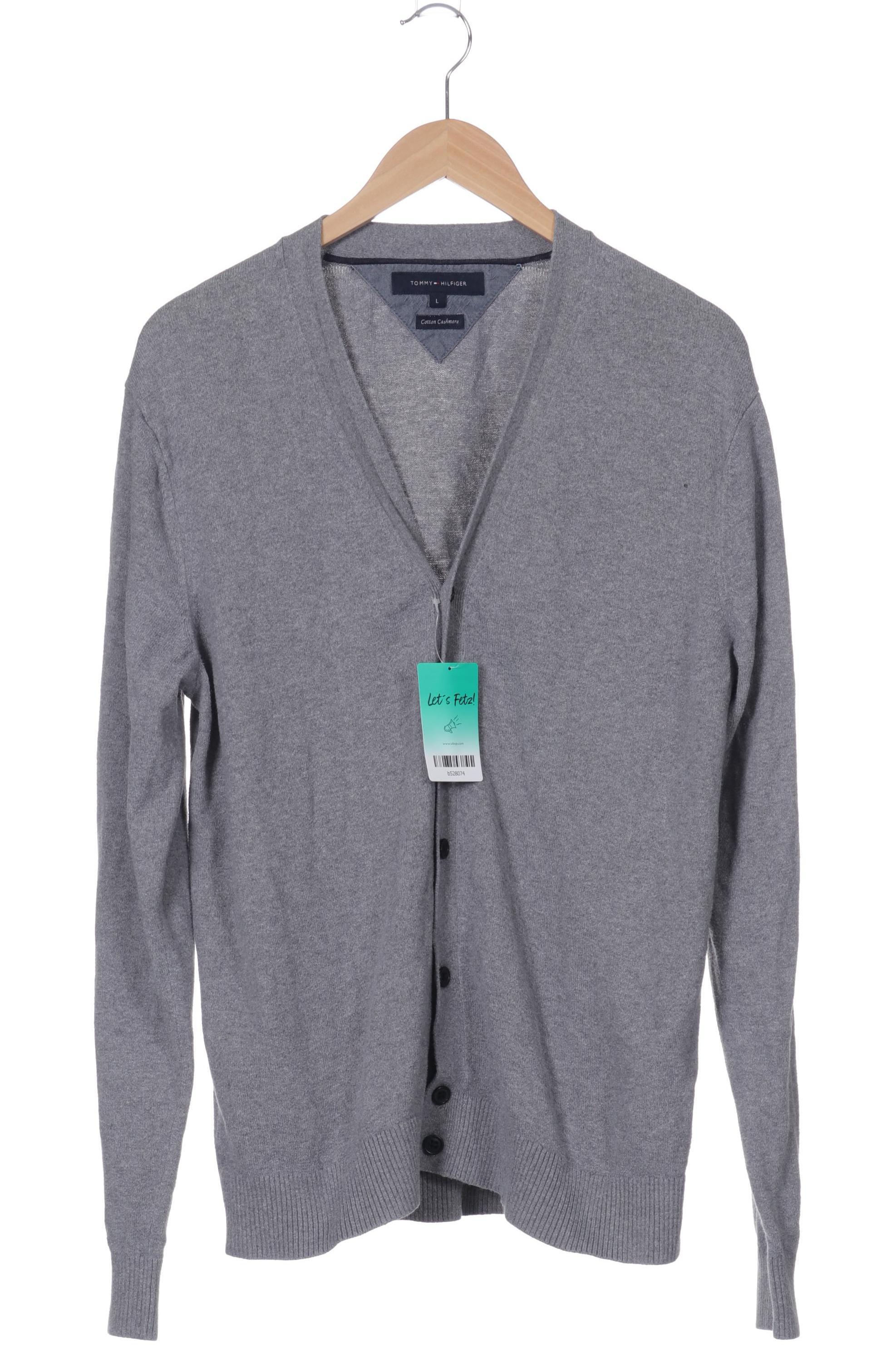 

Tommy Hilfiger Herren Strickjacke, grau, Gr.