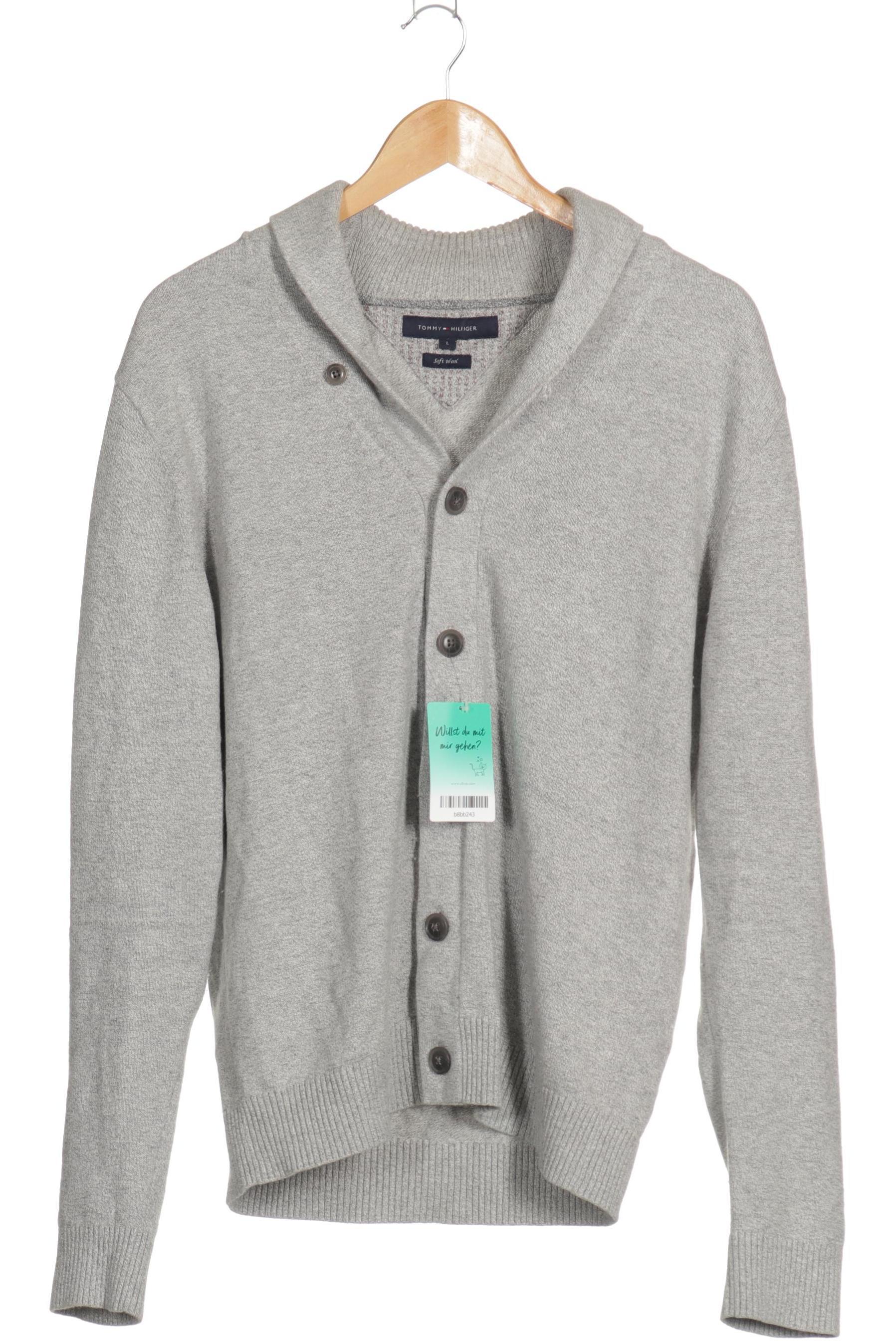 

Tommy Hilfiger Herren Strickjacke, grau, Gr.