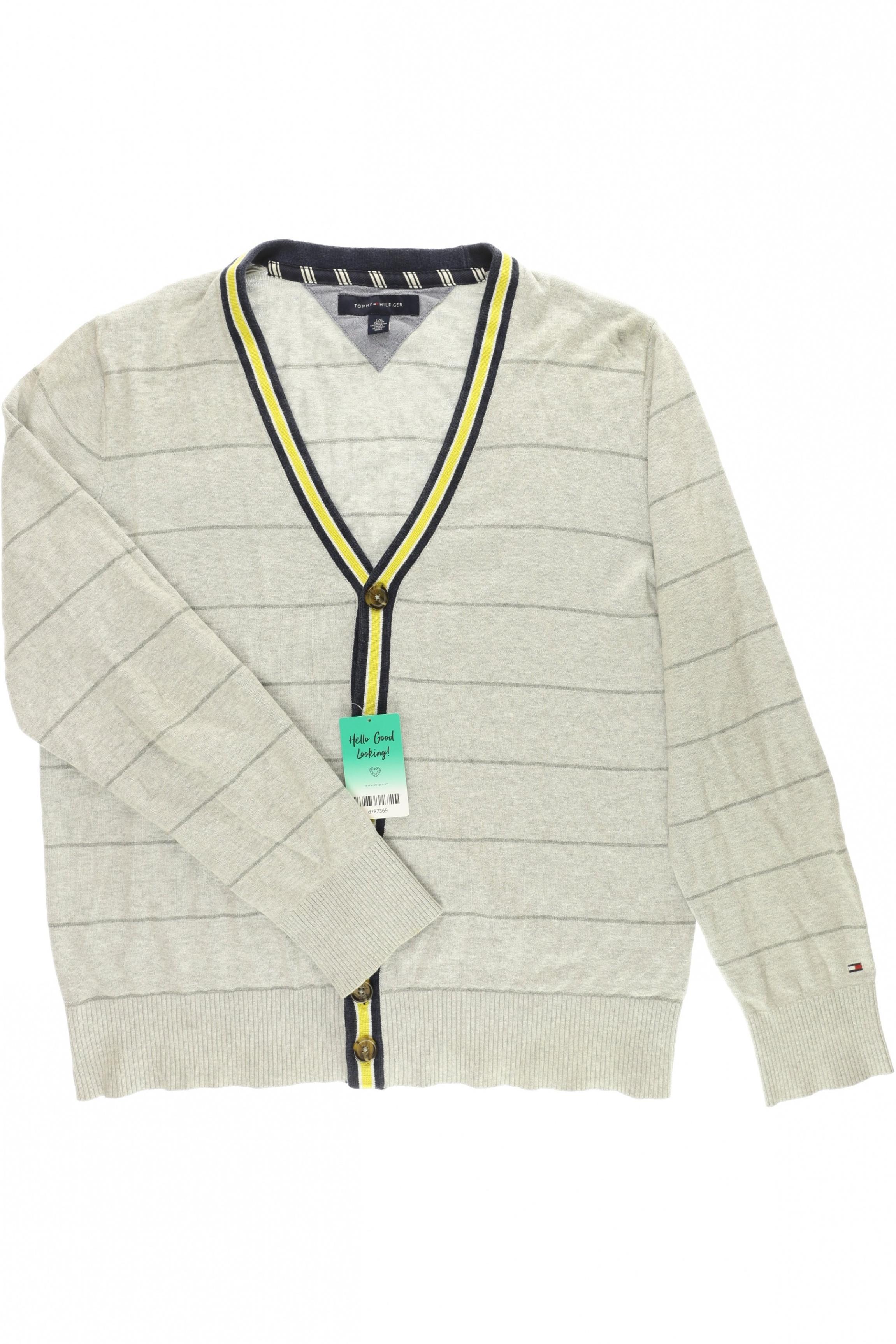 

Tommy Hilfiger Herren Strickjacke, grau, Gr.