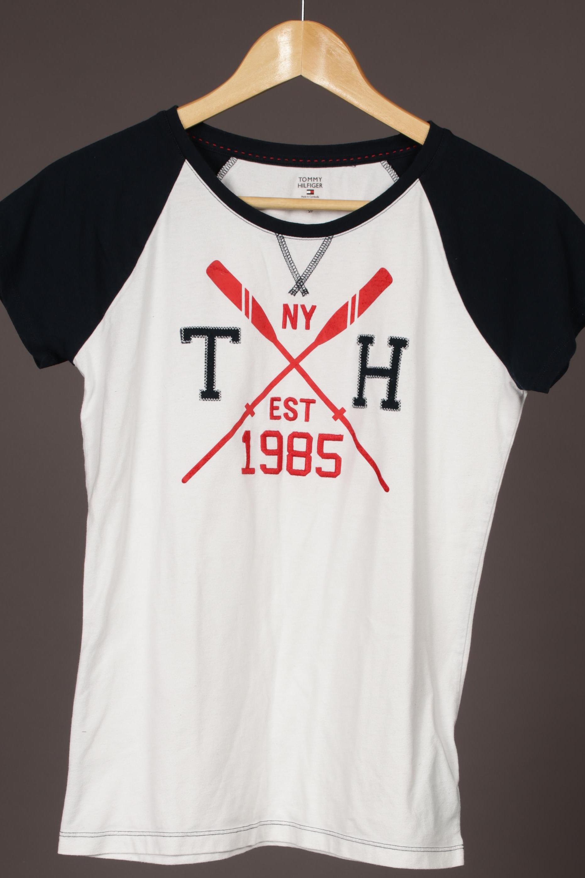 

Tommy Hilfiger Herren T-Shirt, weiß, Gr.