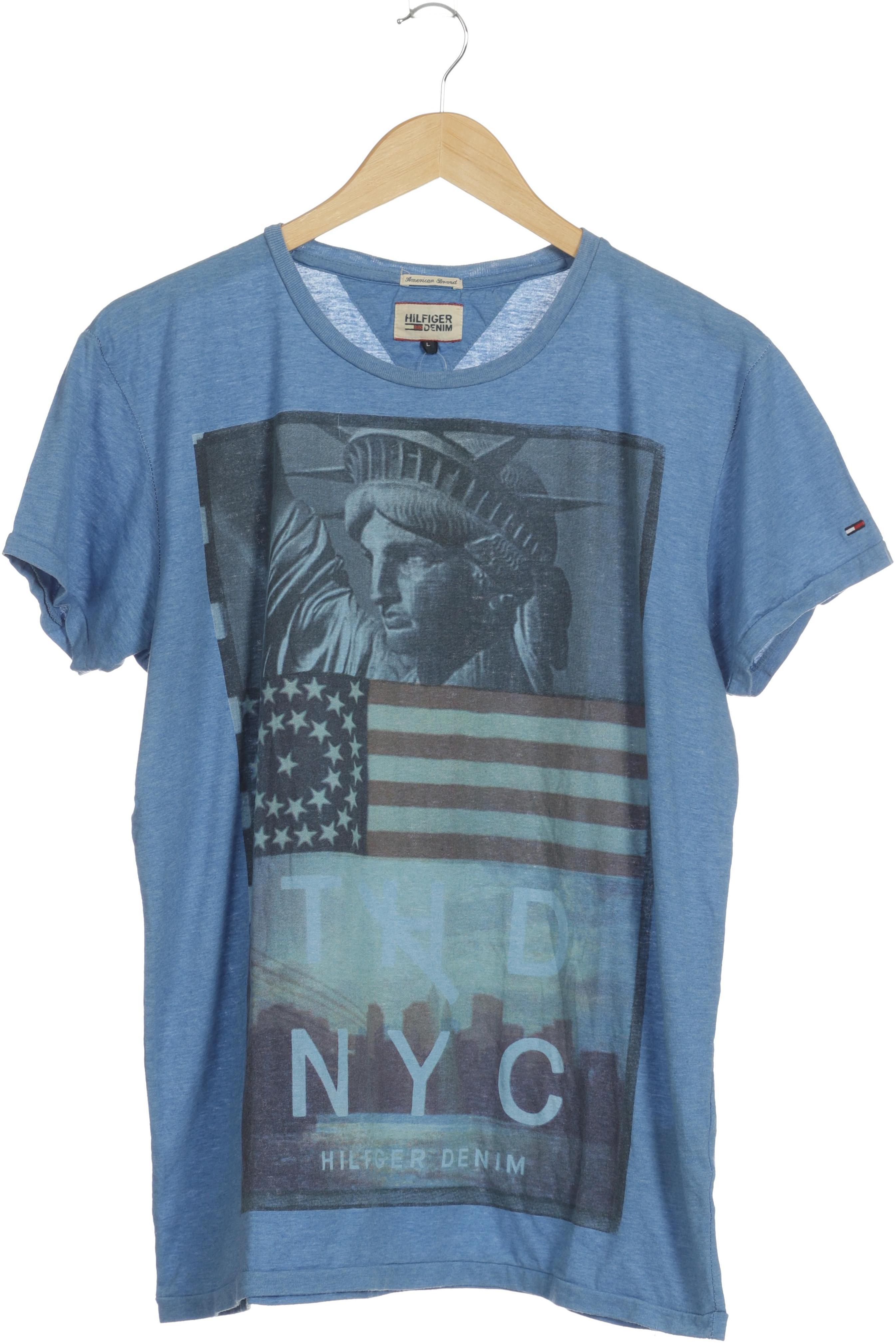 

Hilfiger Denim Herren T-Shirt, blau, Gr.