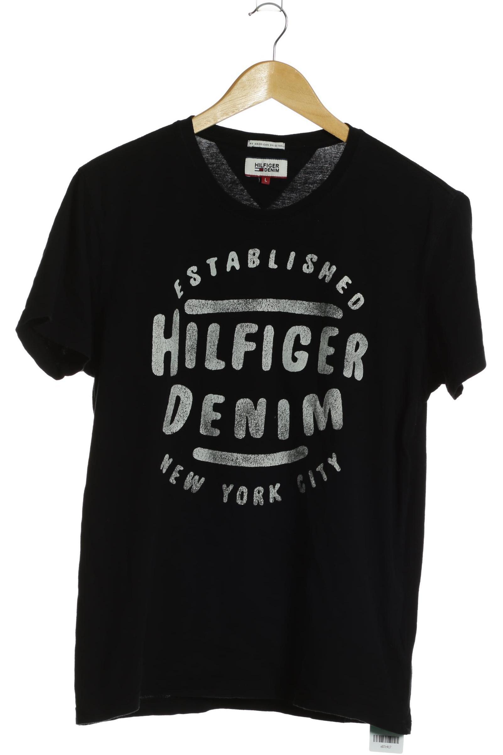 

Hilfiger Denim Herren T-Shirt, schwarz, Gr.