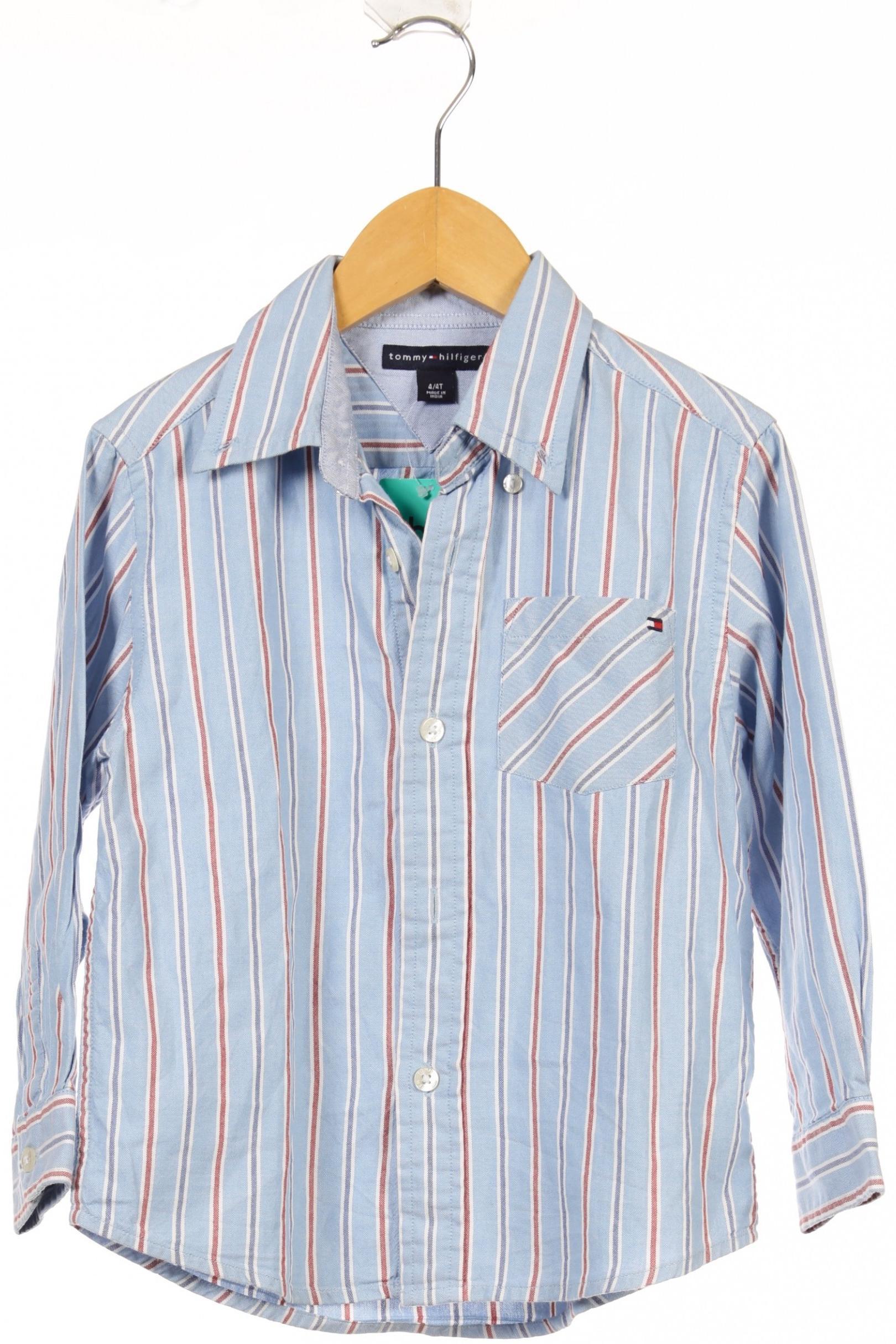 

Tommy Hilfiger Jungen Hemd, blau, Gr. 104