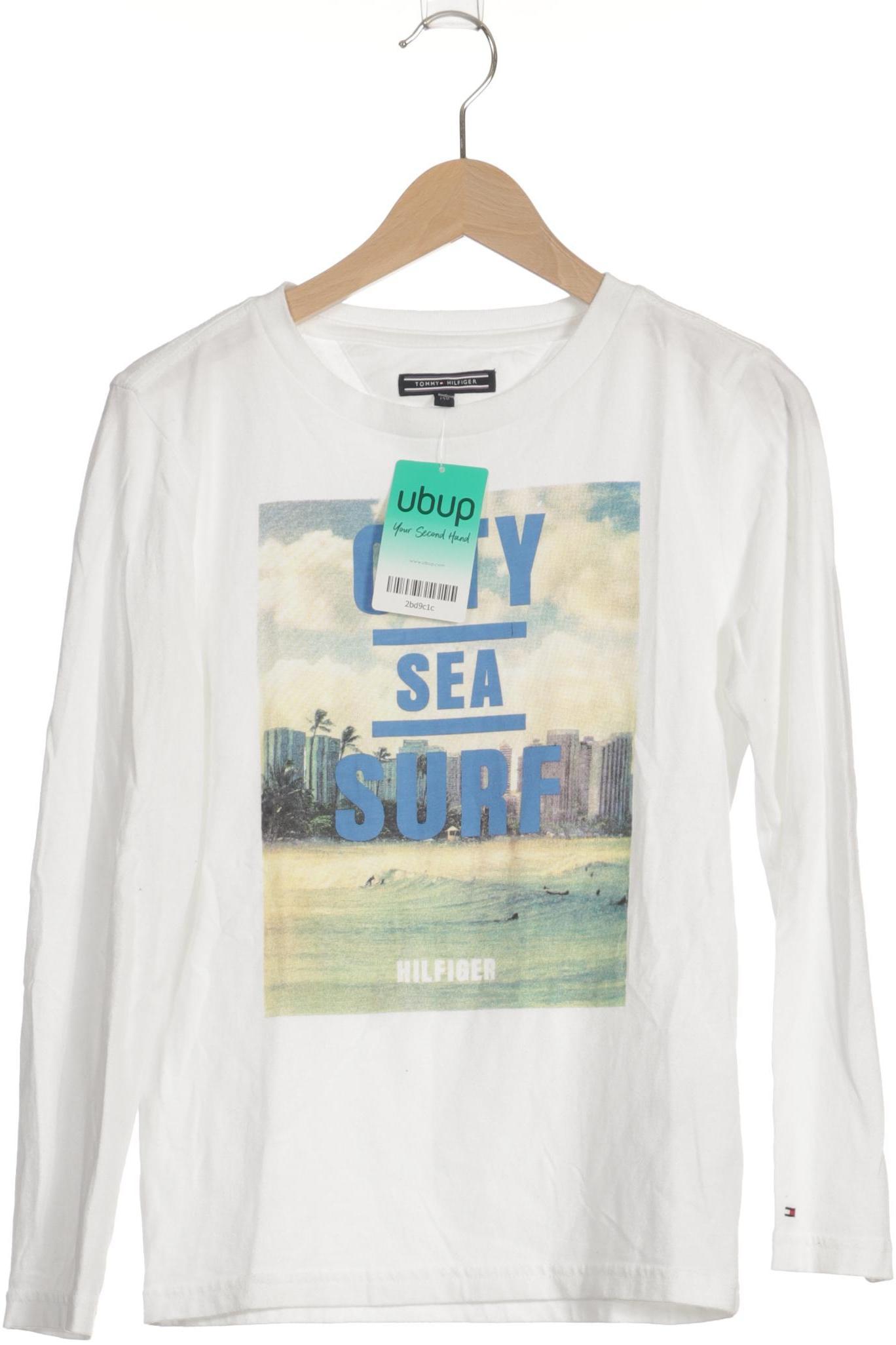 

Tommy Hilfiger Jungen Langarmshirt, weiß, Gr. 140